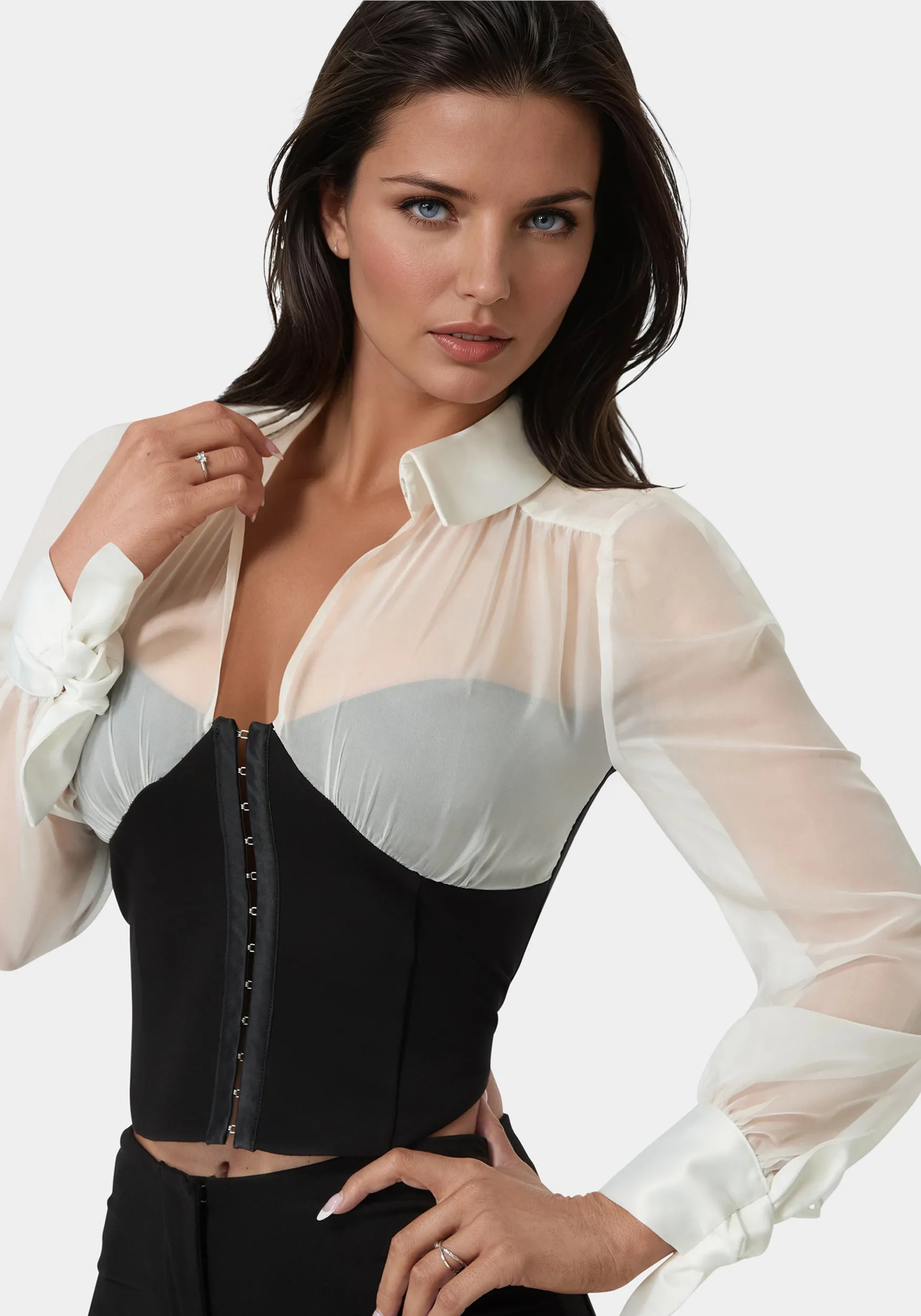 Corset Blouse sold by Bebe product image thumbnail 2