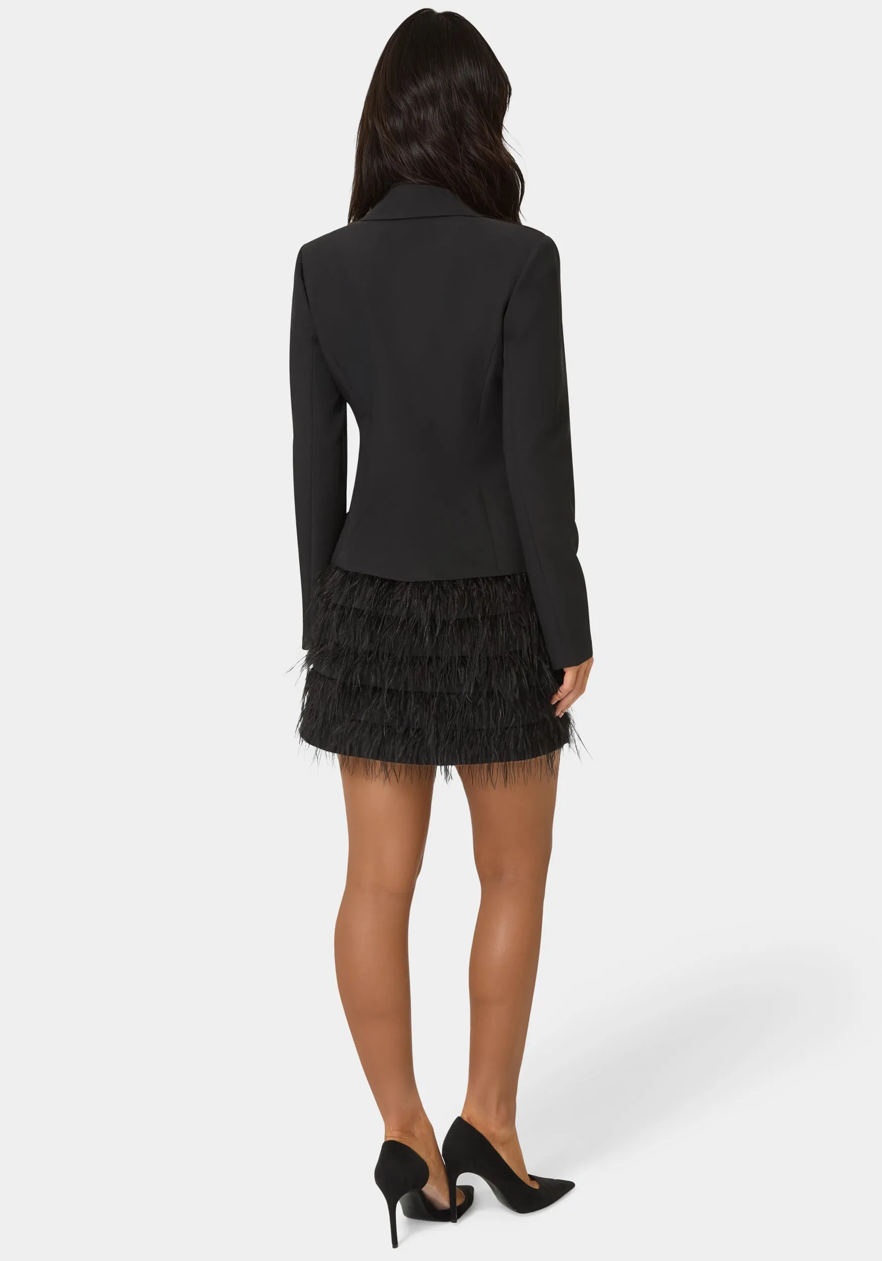 Feather Blazer Dress sold by Bebe product image thumbnail 3