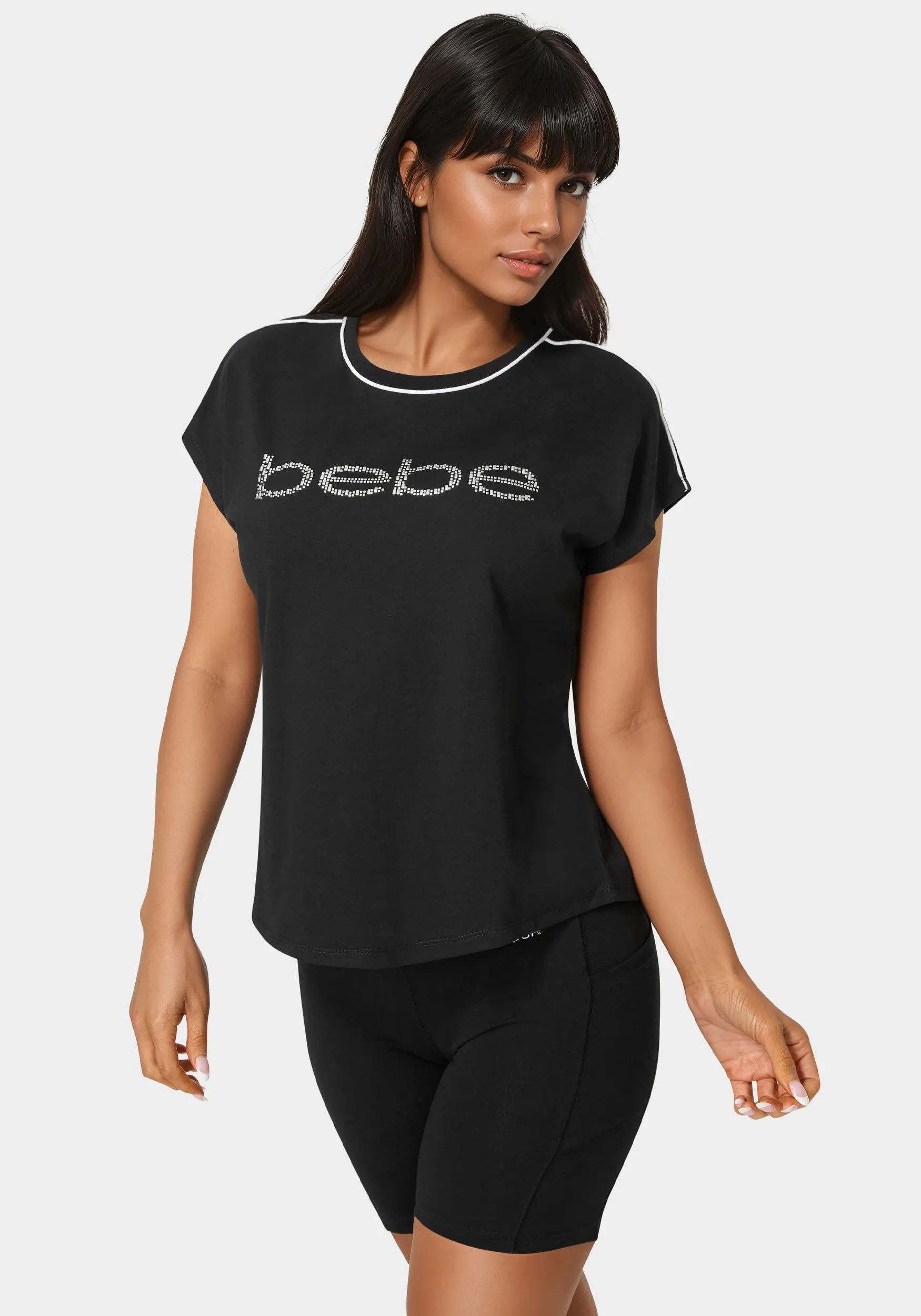 Crew Neck Logo Tee sold by Bebe product image thumbnail 2