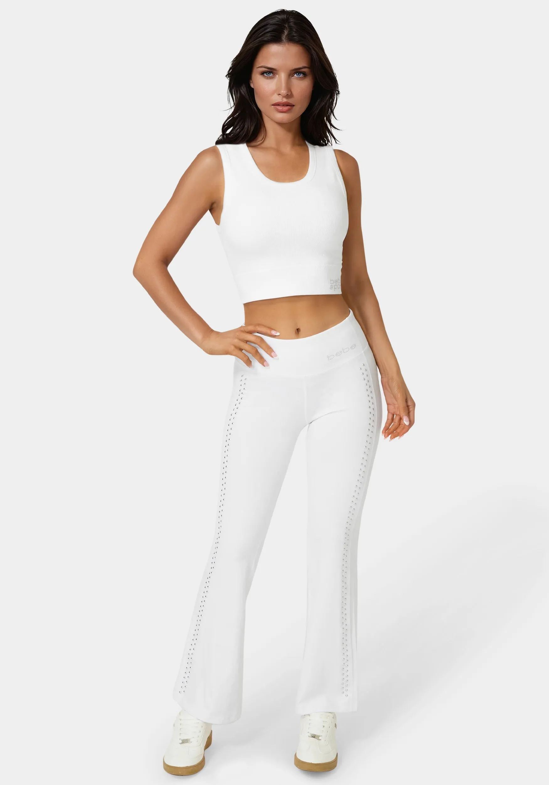 Dome Studded Performance Yoga Pant sold by Bebe product image thumbnail 2