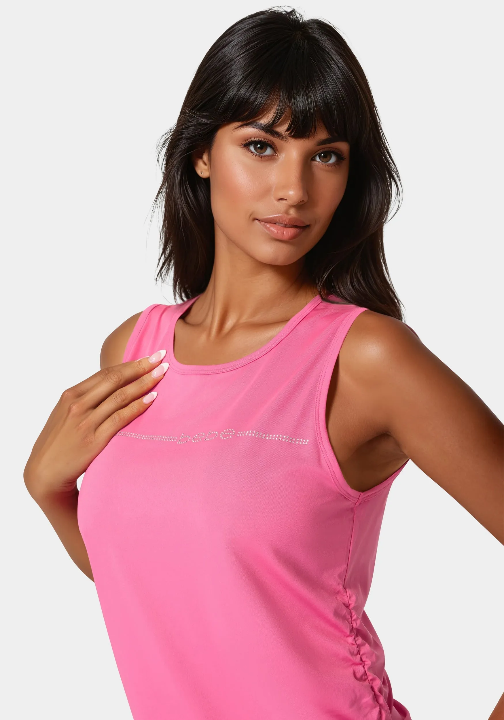 Ruched Side Tank sold by Bebe product image thumbnail 4