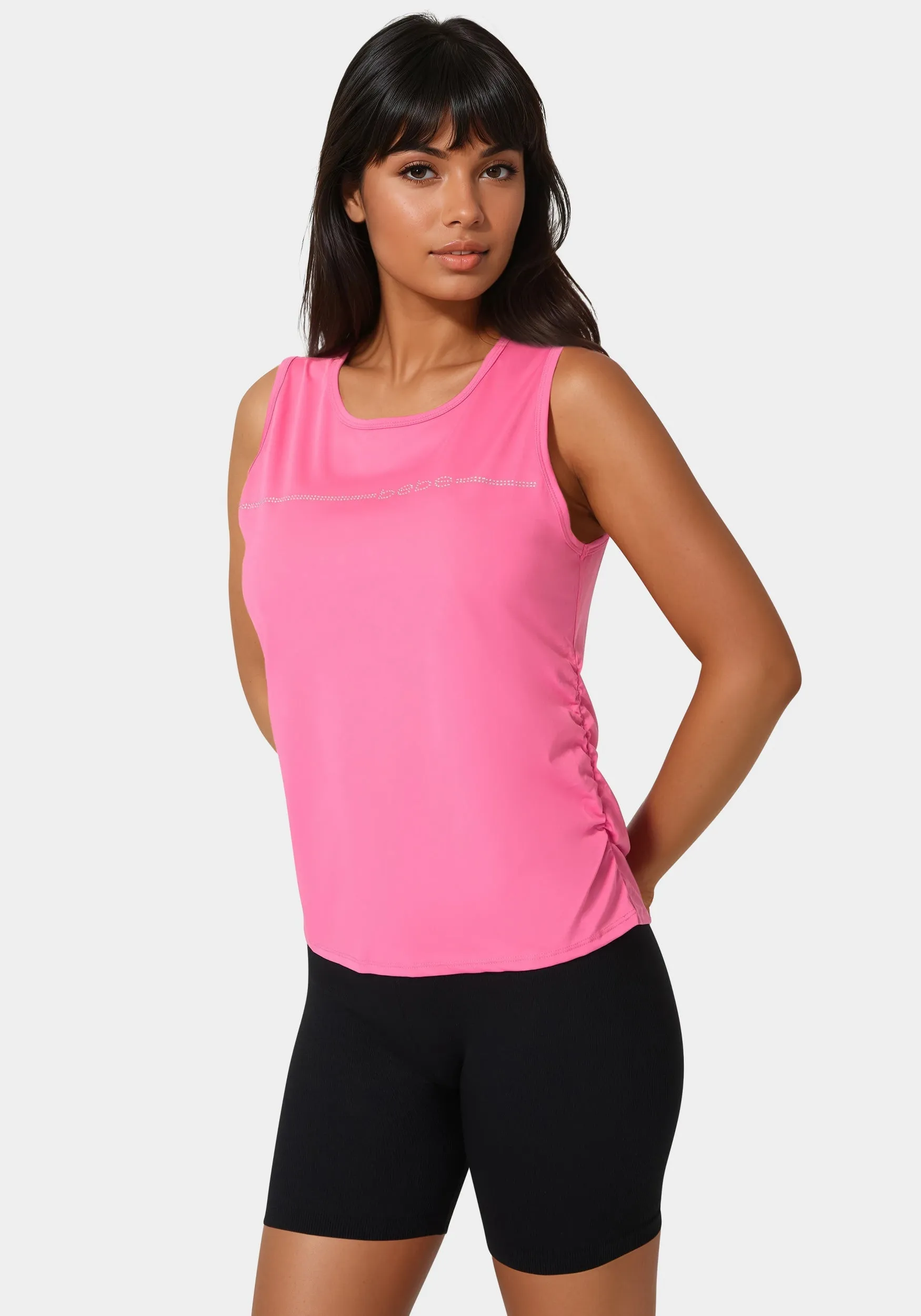 Ruched Side Tank sold by Bebe product image thumbnail 2
