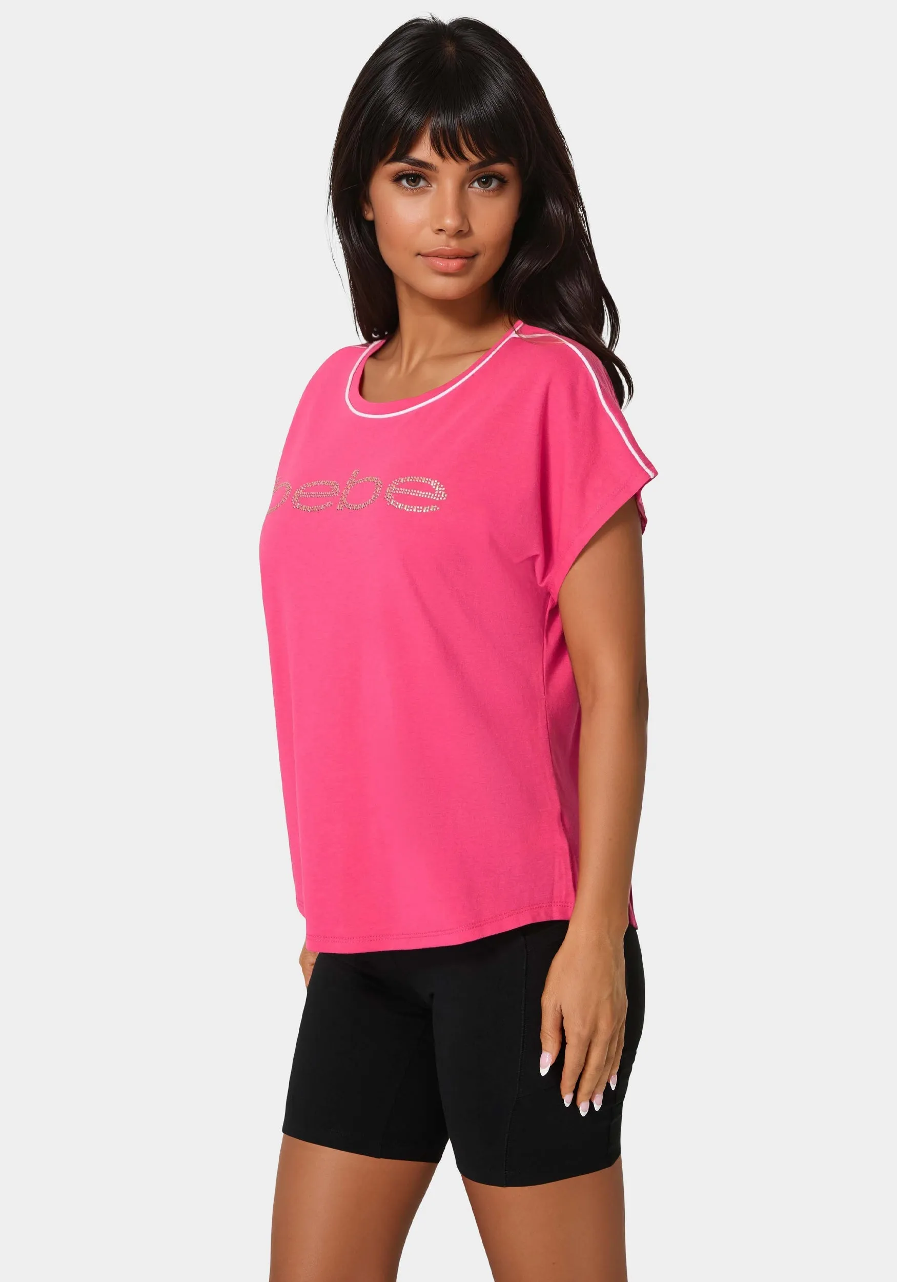 Crew Neck Logo Tee sold by Bebe product image thumbnail 2