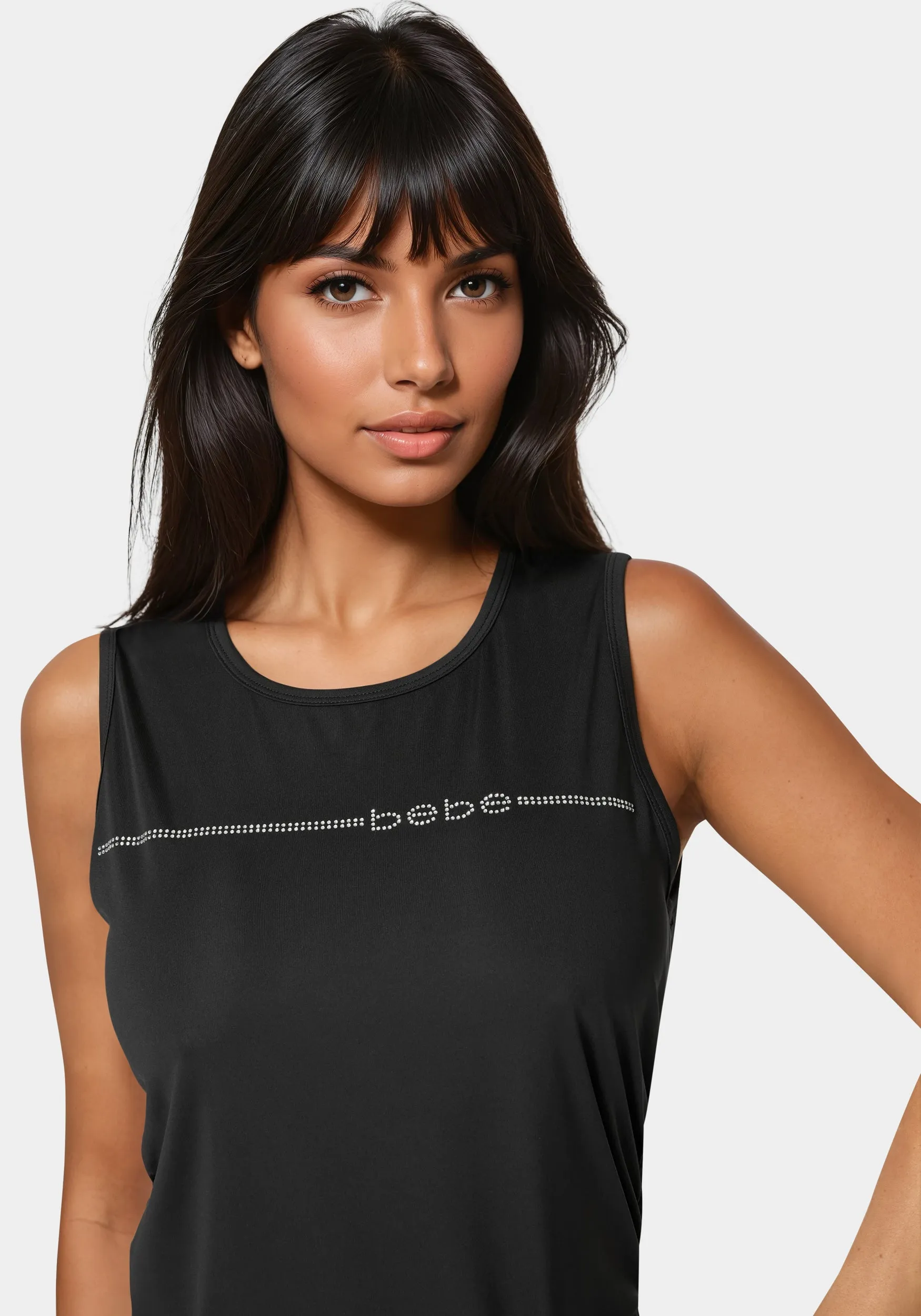 Ruched Side Tank sold by Bebe product image thumbnail 4