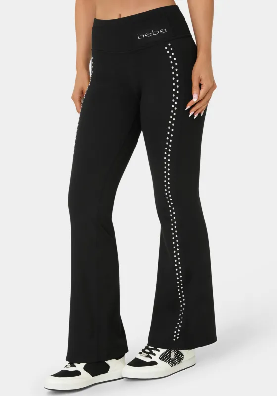 Dome Studded Performance Yoga Pant sold by Bebe