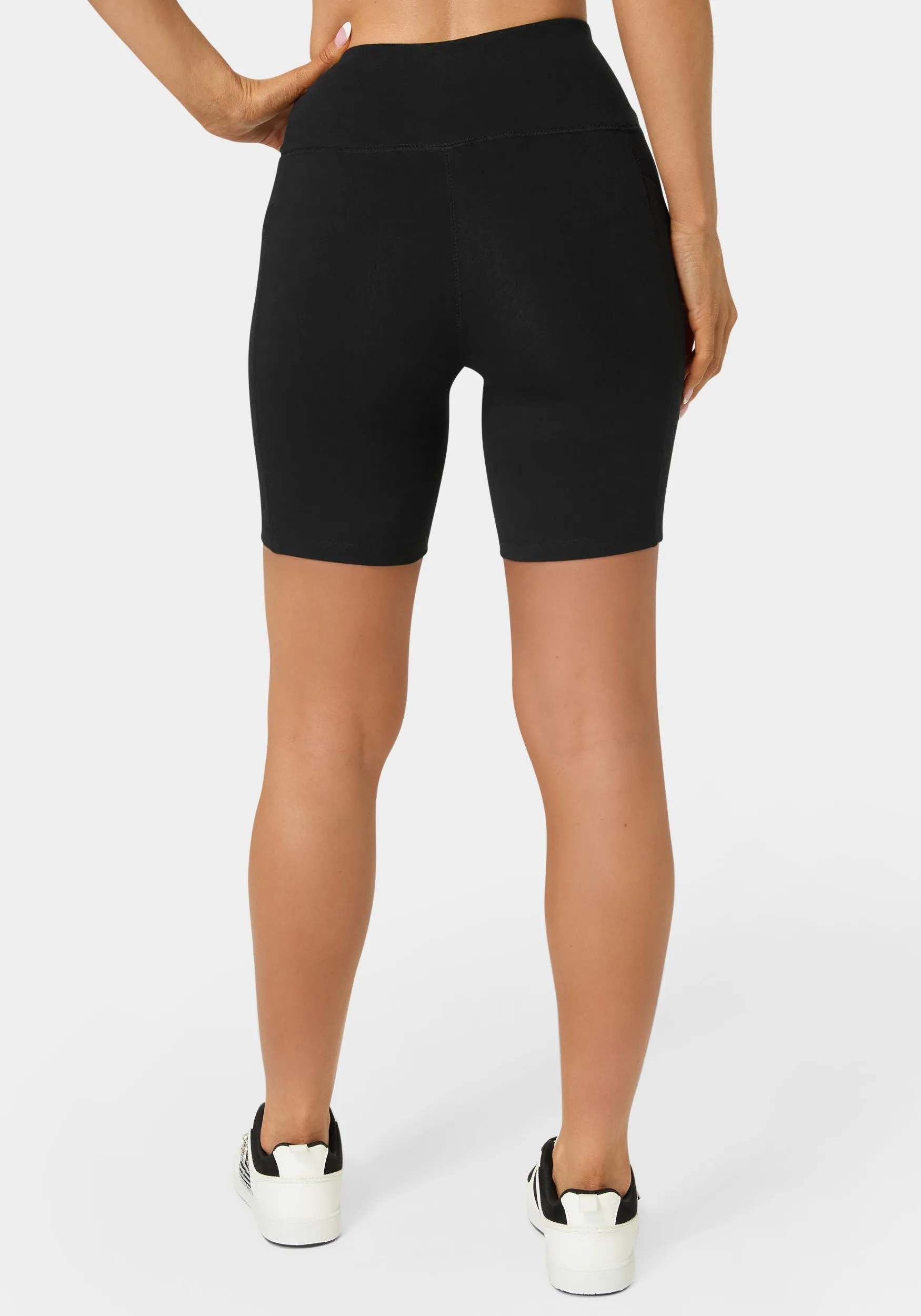 Bebe Cotton Spandex Bike Short sold by Bebe product image thumbnail 3