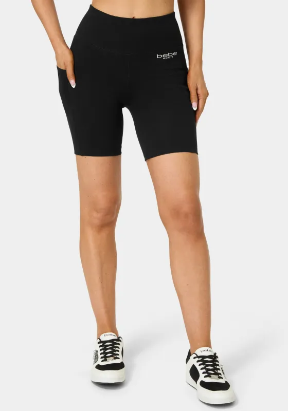 Bebe Cotton Spandex Bike Short made by Bebe