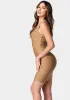 Double V Mini Bandage Dress sold by Bebe