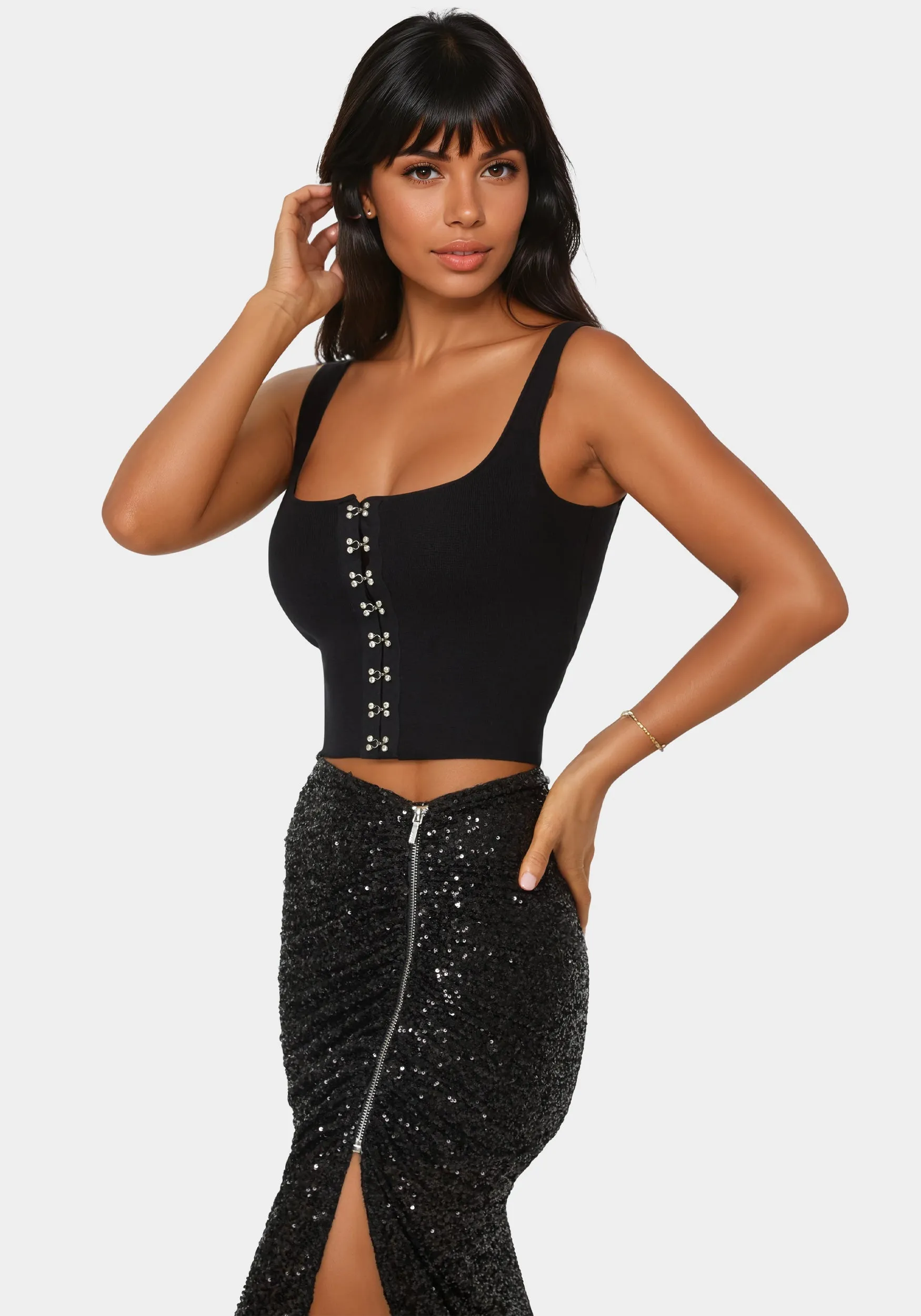 Two Pieces Sweater Top sold by Bebe product image thumbnail 2