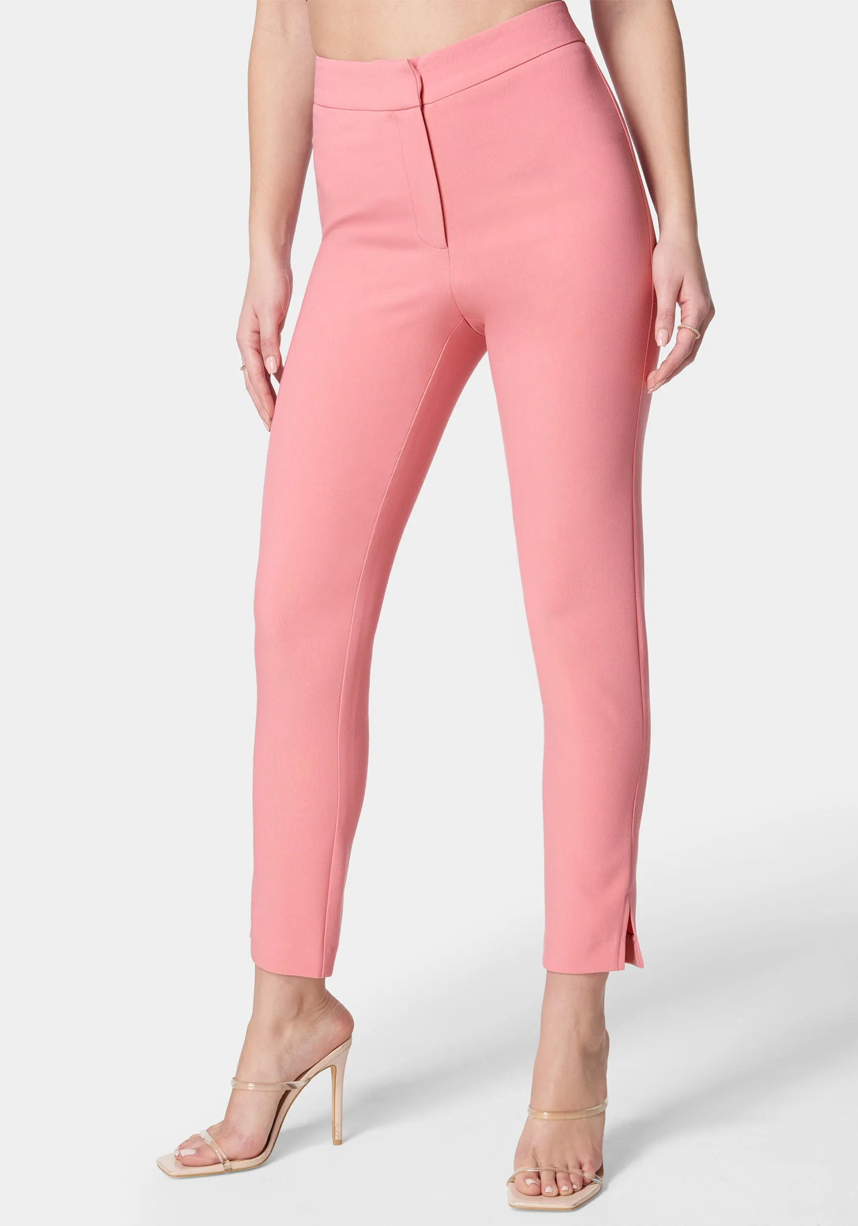 High Waist Slim Leg Pant sold by Bebe