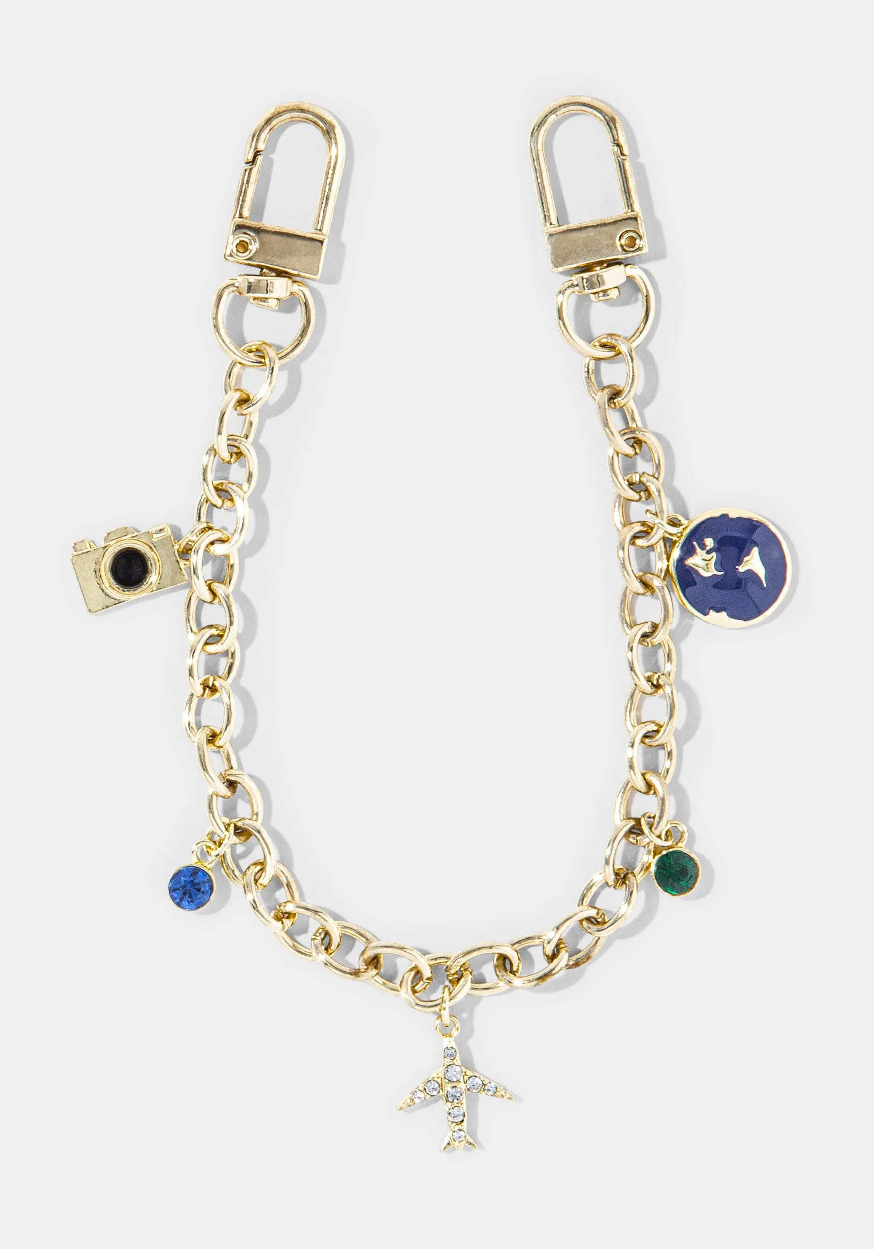 Watch & 'Travel Theme' Handbag Charm Set sold by Bebe product image thumbnail 4