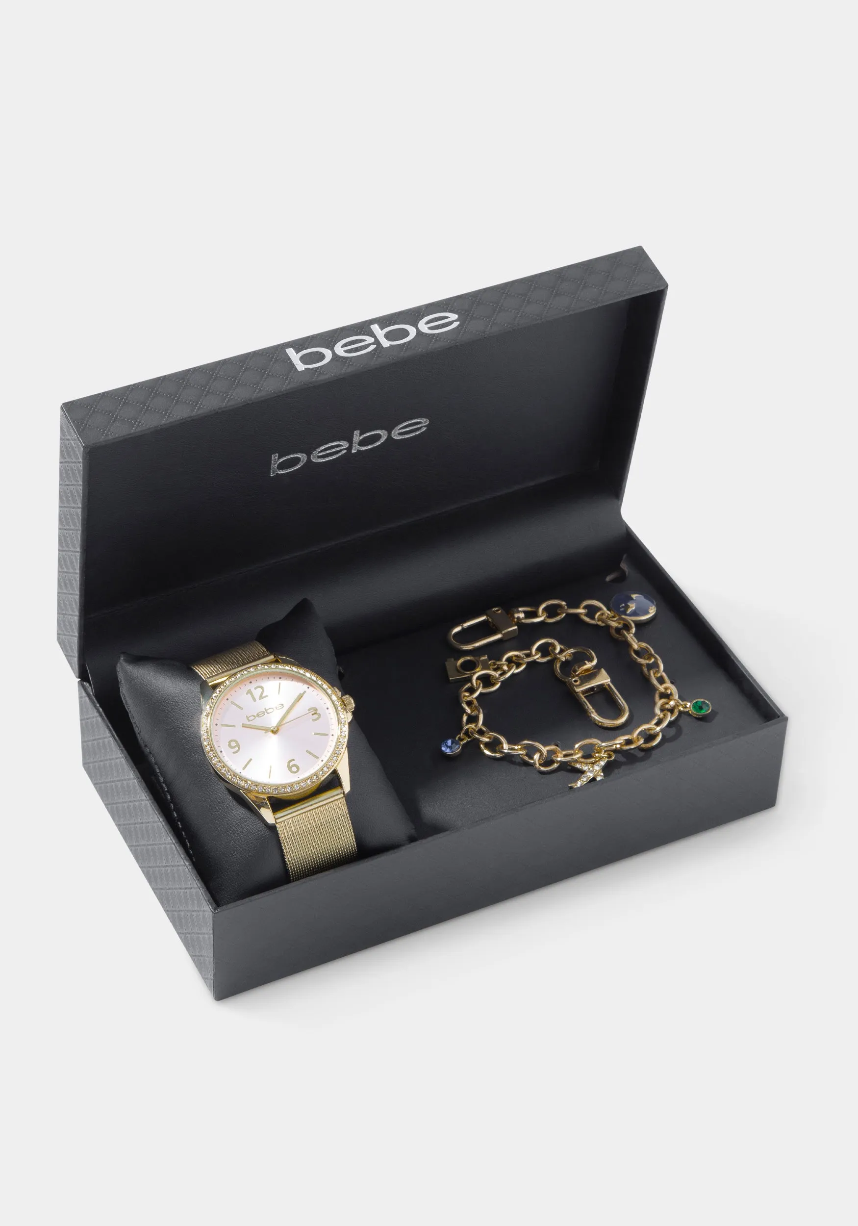 Watch & 'Travel Theme' Handbag Charm Set sold by Bebe product image thumbnail 5