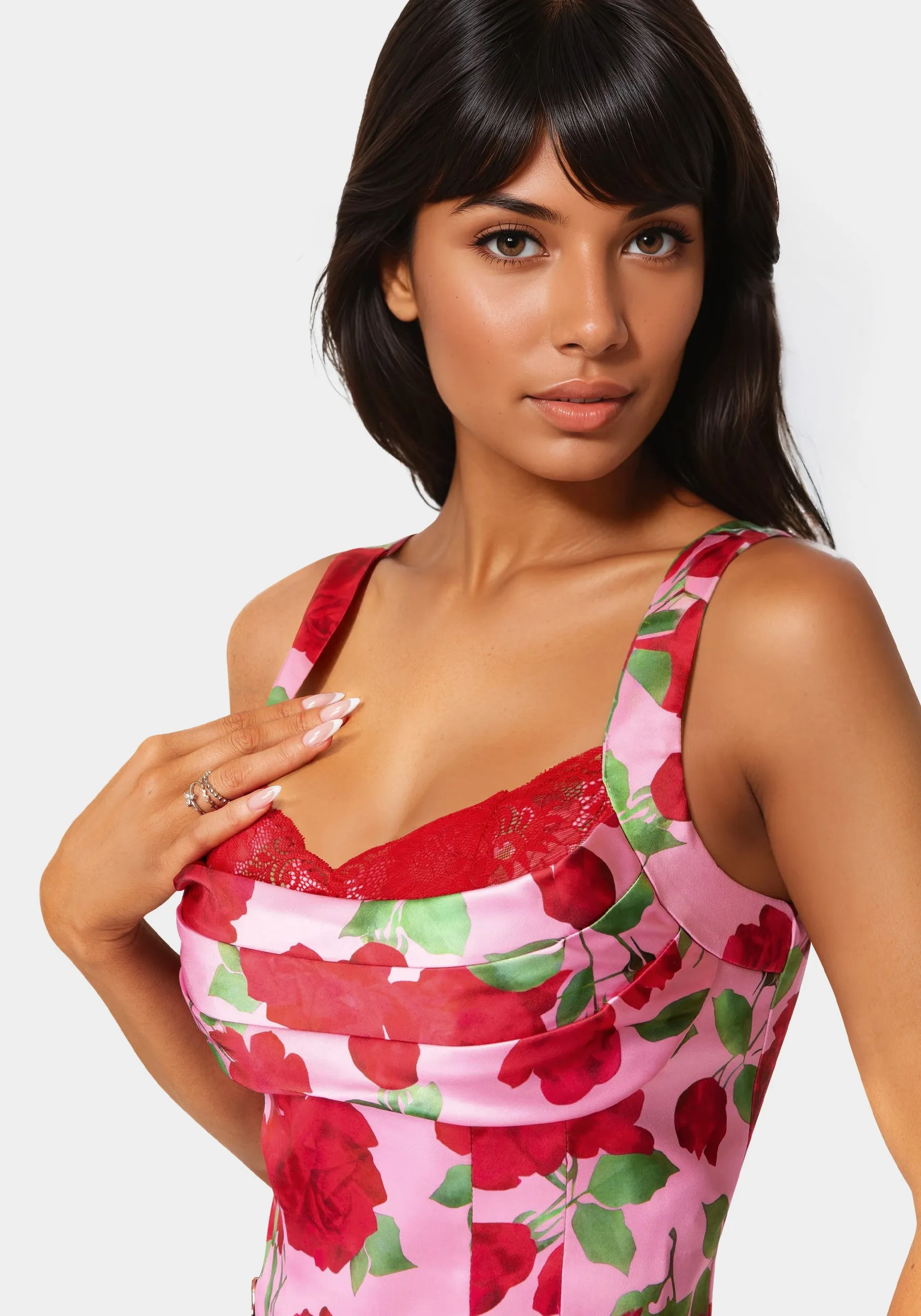 Front Drape Corset Top sold by Bebe product image thumbnail 4