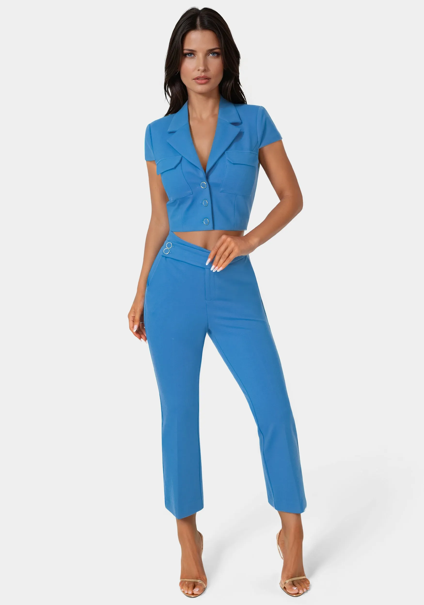 Cropped Jacket sold by Bebe product image thumbnail 4