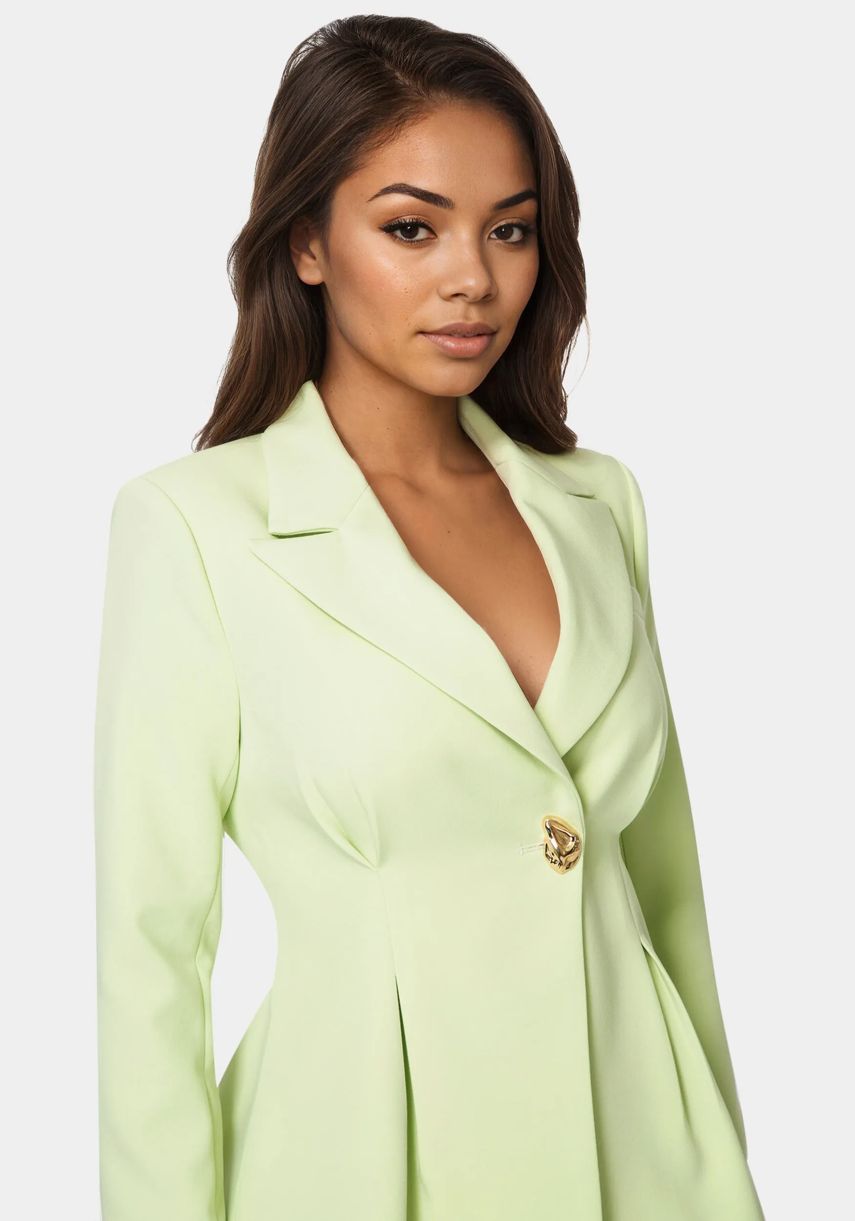 Tailored Pleat Details Blazer sold by Bebe product image thumbnail 2