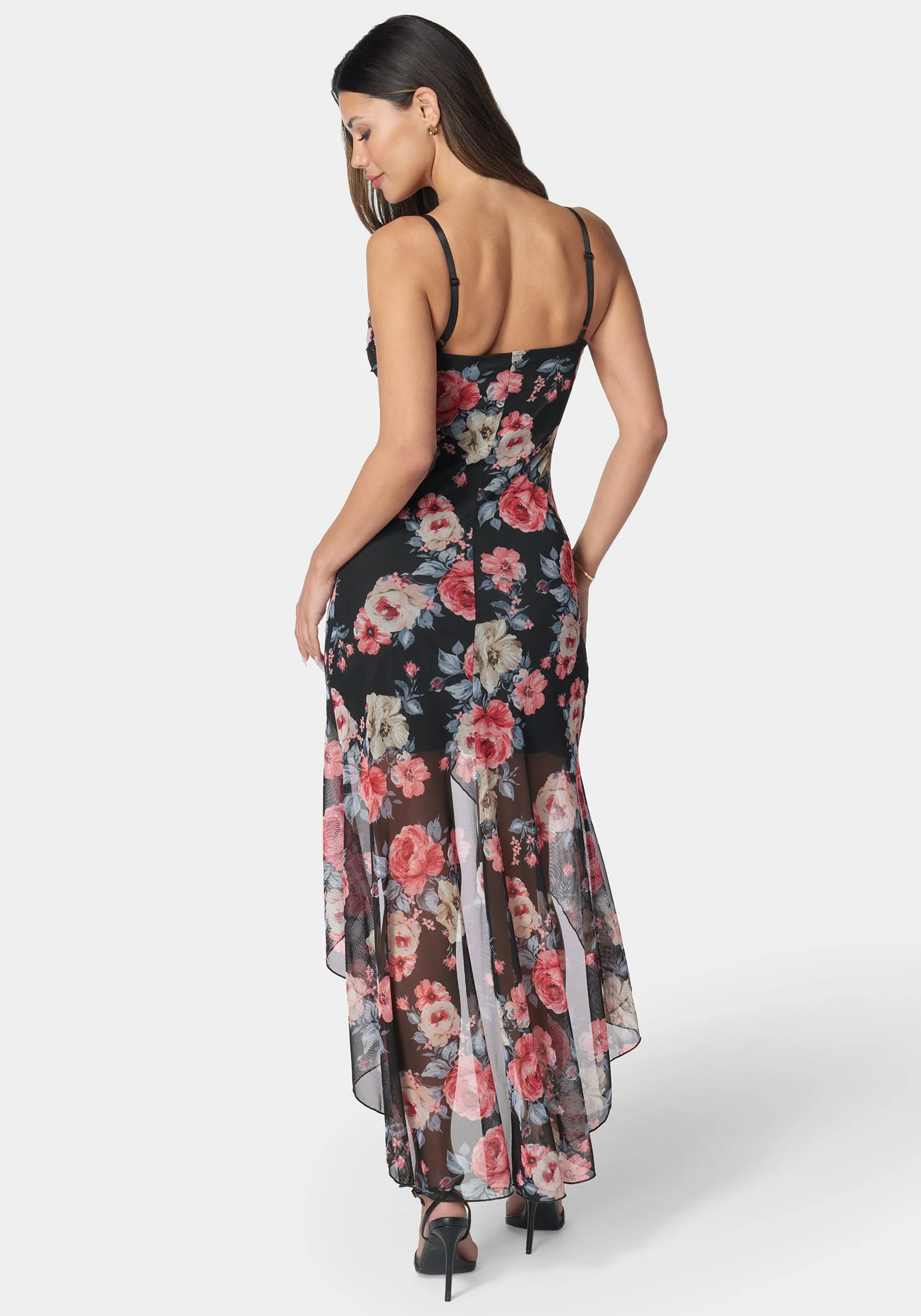 High Low Mesh Dress sold by Bebe product image thumbnail 3