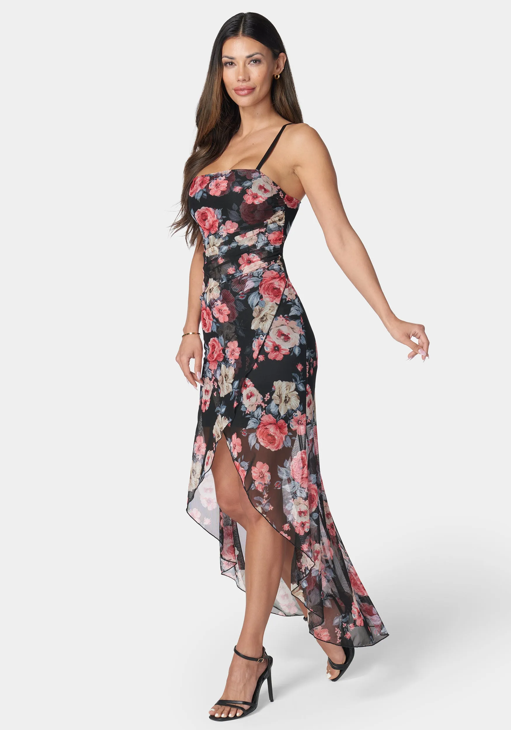 High Low Mesh Dress sold by Bebe product image thumbnail 2