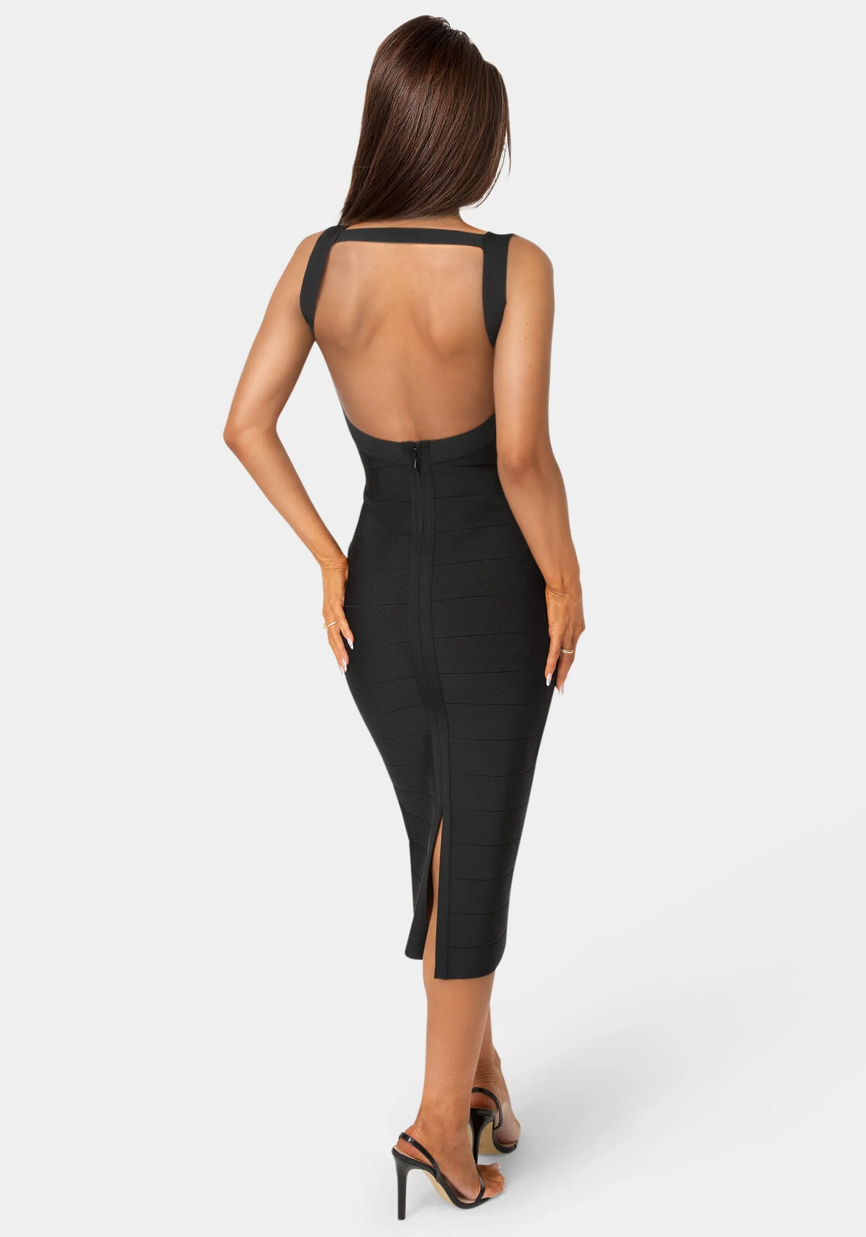 Bandage Midi Tank Dress sold by Bebe product image thumbnail 3