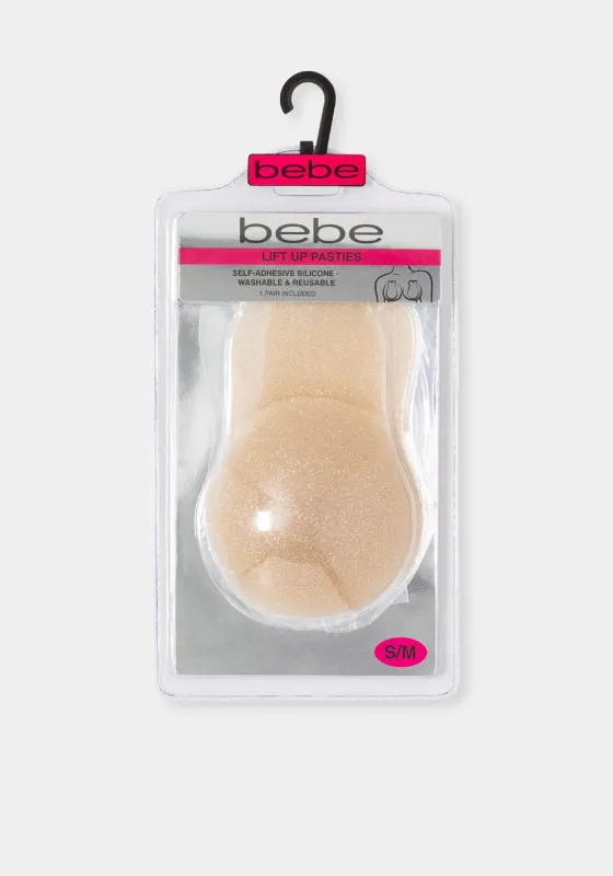 GLITTER SILICONE SELF ADHESIVE LIFTING PASTIES made by Bebe