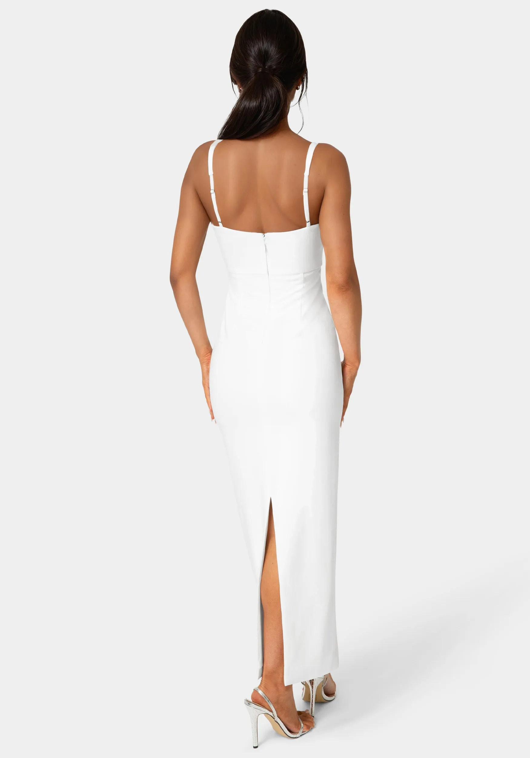 Embellished Strapless Column Maxi Dress sold by Bebe product image thumbnail 3