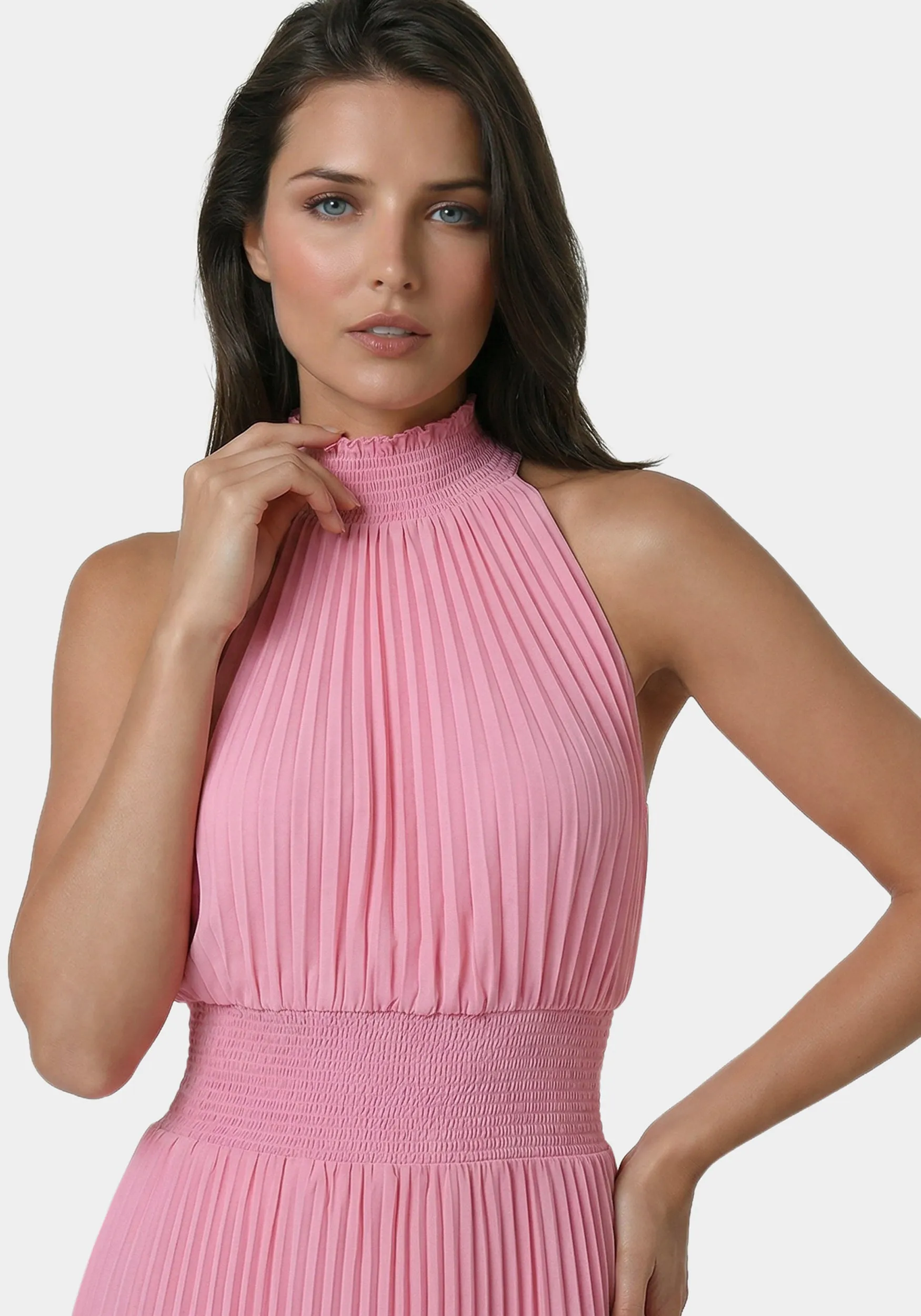 Sleeveless Pleated Dress sold by Bebe product image thumbnail 4