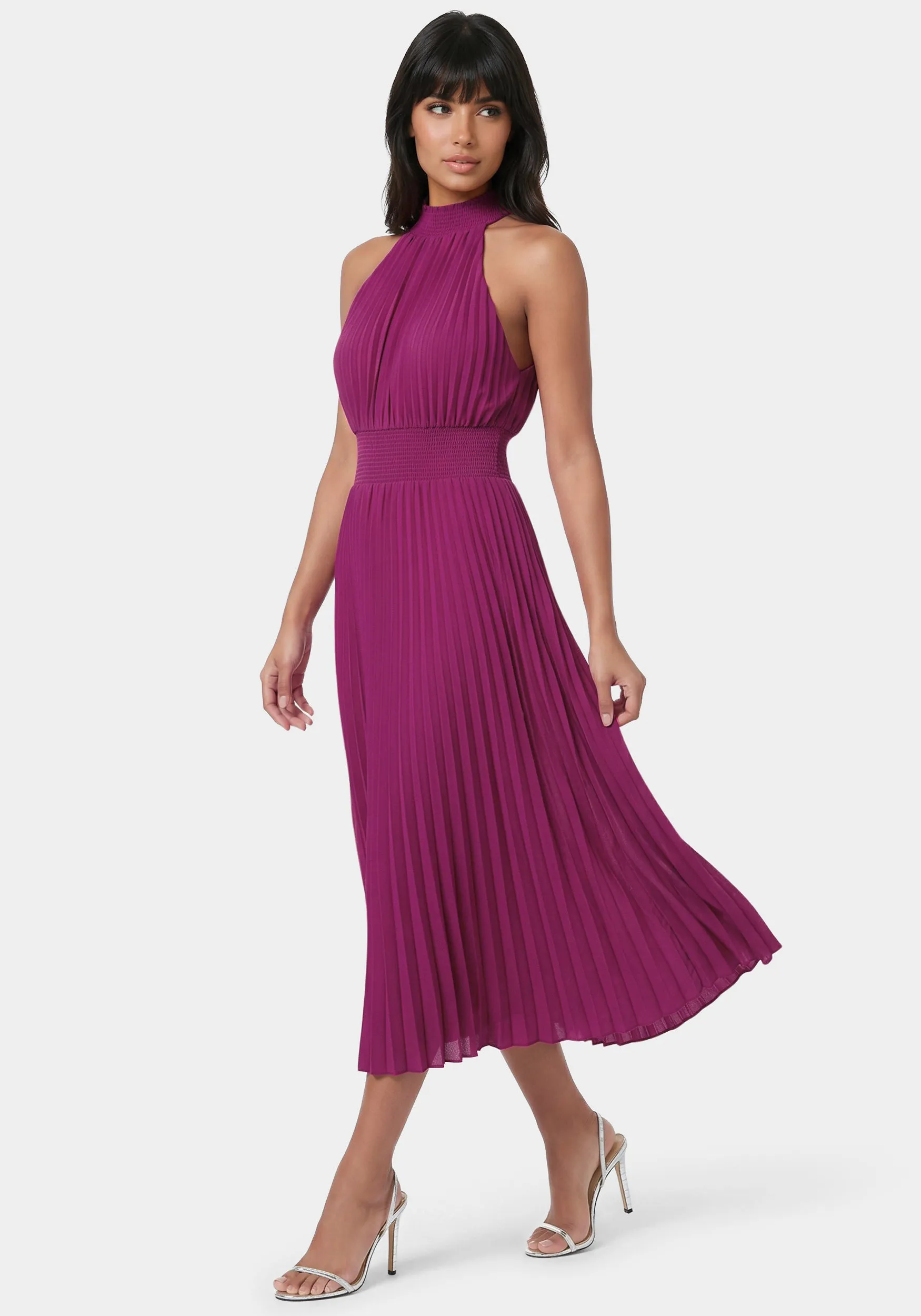 Sleeveless Pleated Dress sold by Bebe product image thumbnail 2