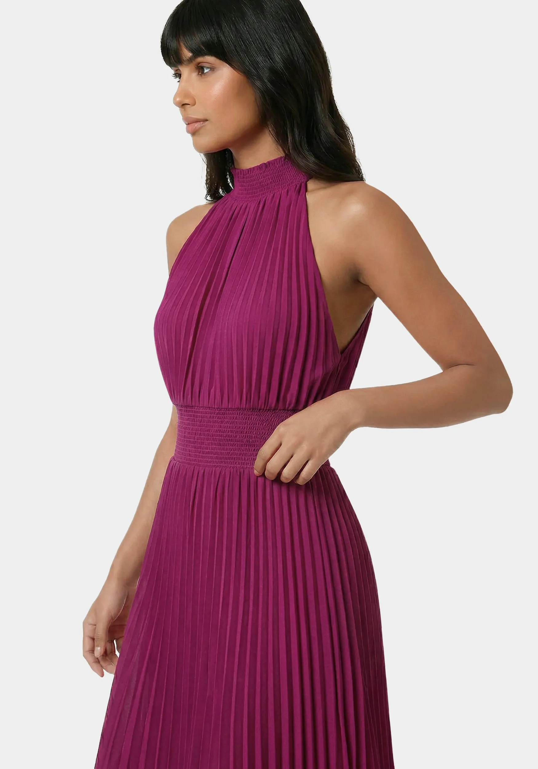 Sleeveless Pleated Dress sold by Bebe product image thumbnail 5