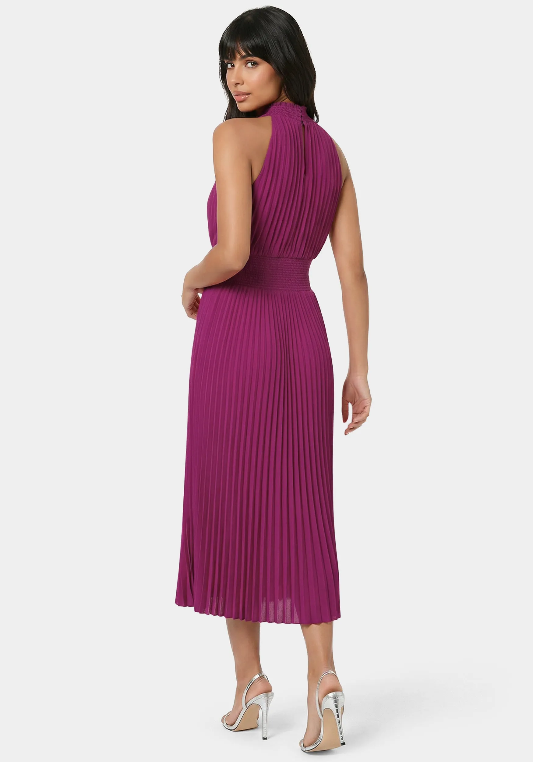 Sleeveless Pleated Dress sold by Bebe product image thumbnail 3
