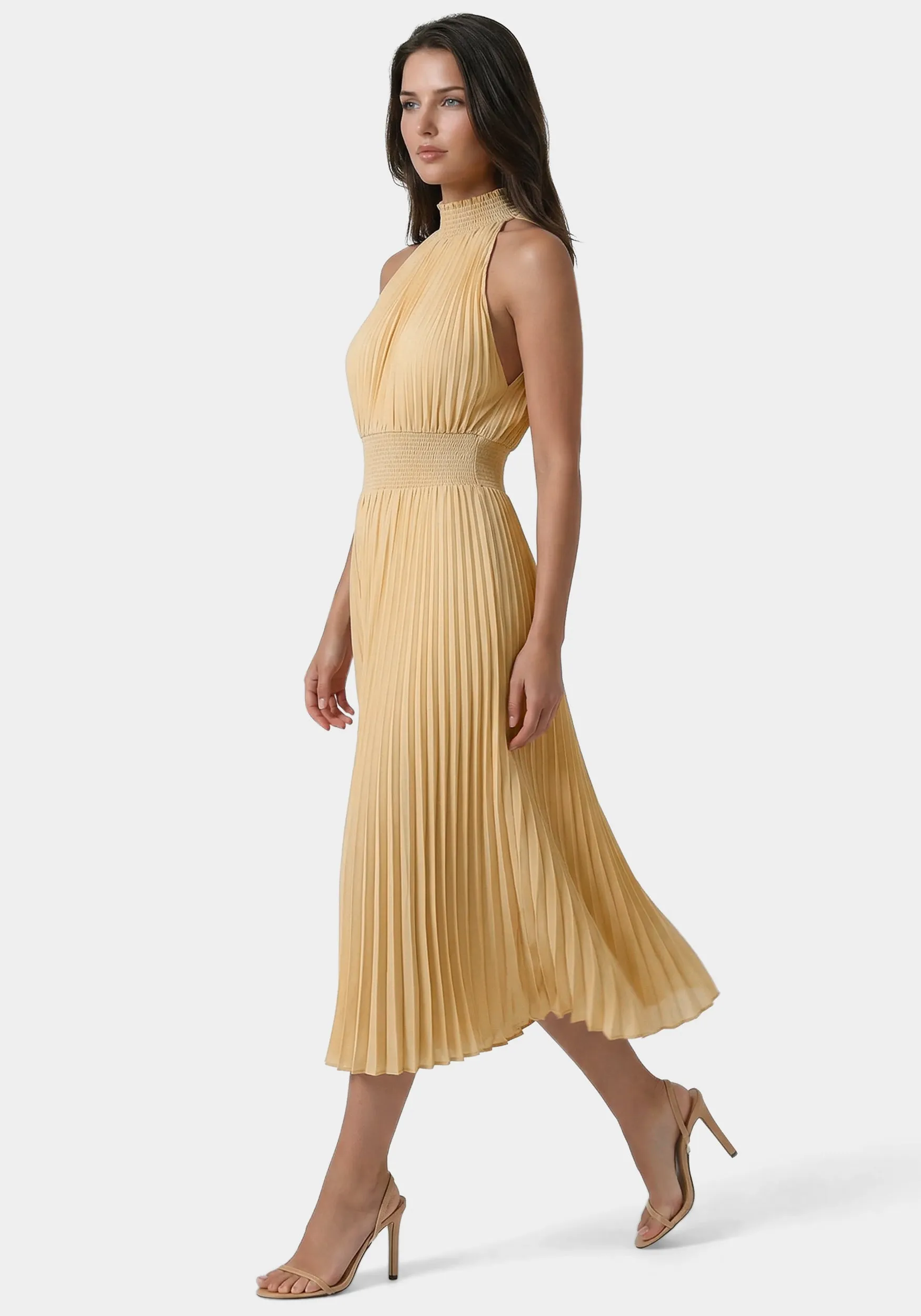 Sleeveless Pleated Dress sold by Bebe product image thumbnail 2