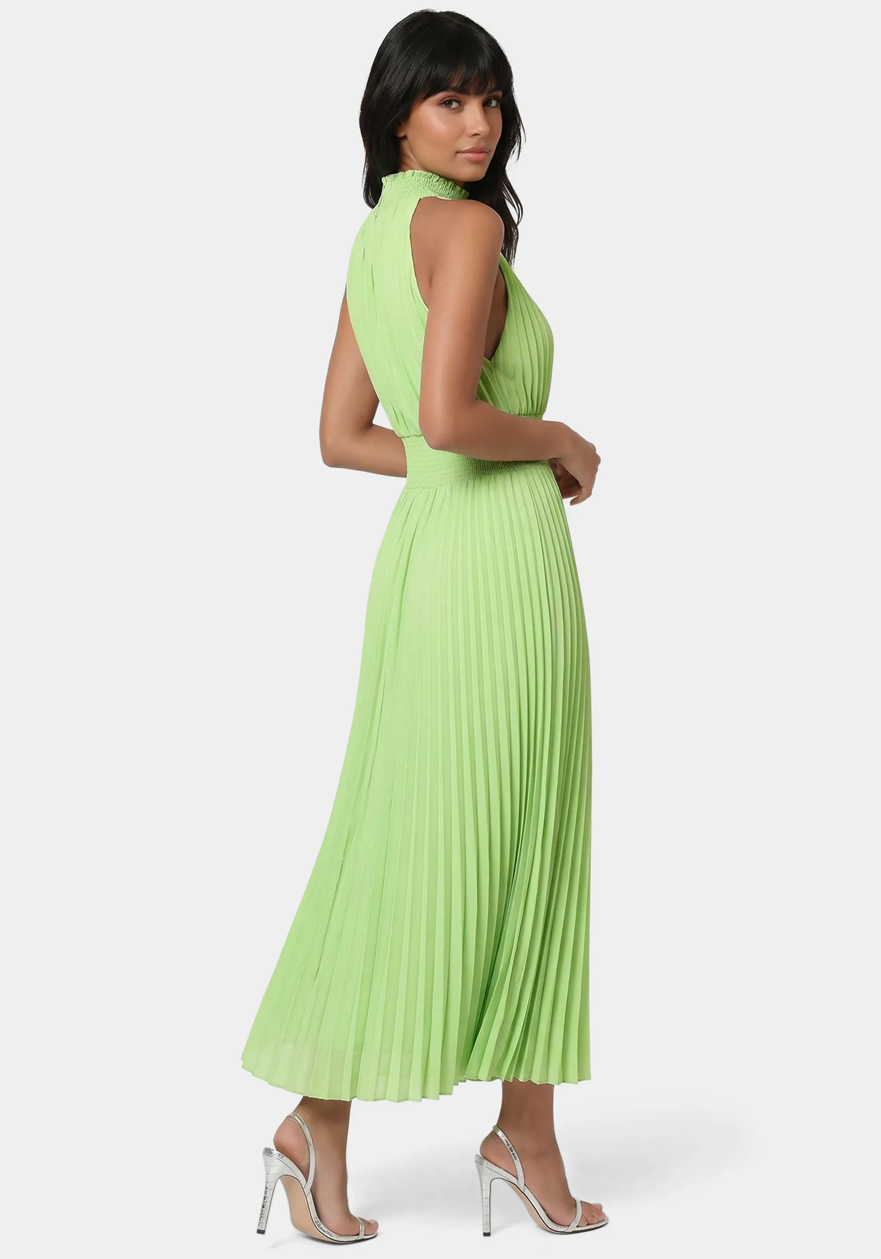 Sleeveless Pleated Dress sold by Bebe product image thumbnail 3