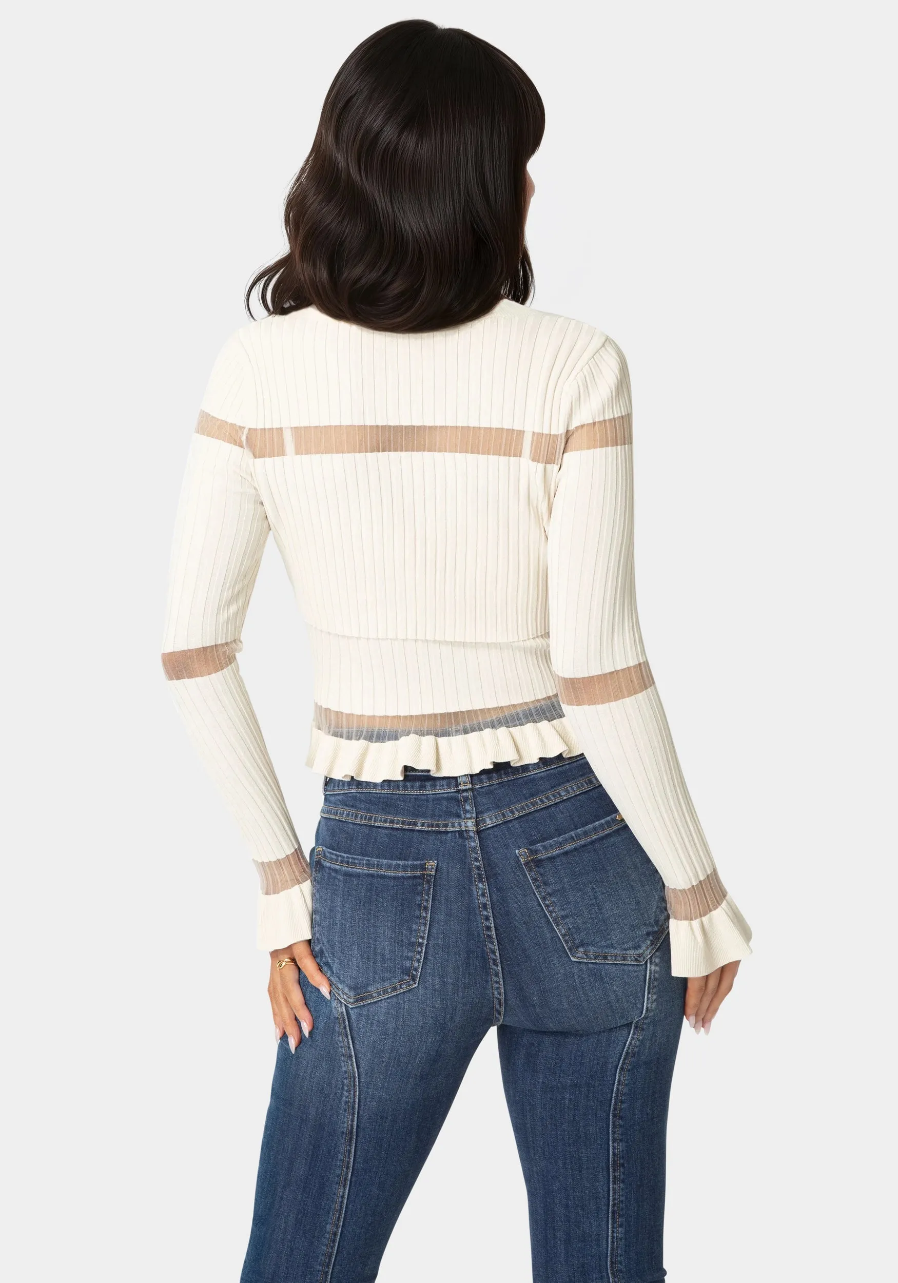 2 Piece Set Knit Top sold by Bebe product image thumbnail 2