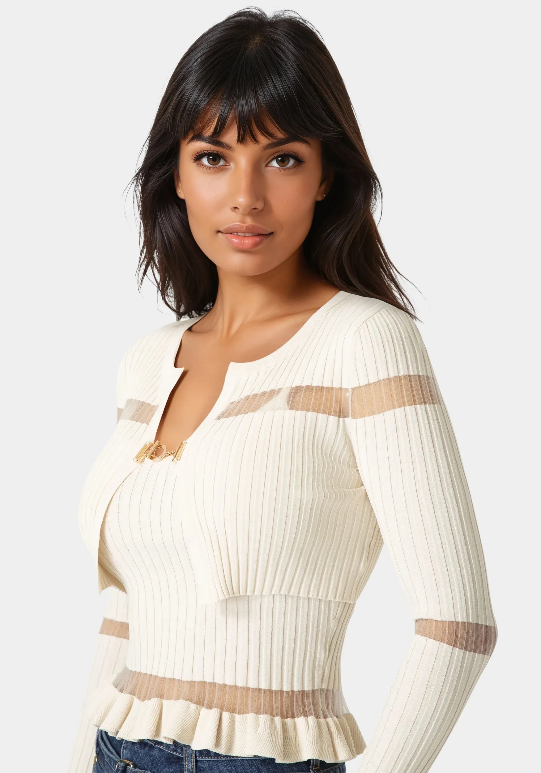 2 Piece Set Knit Top sold by Bebe product image thumbnail 5