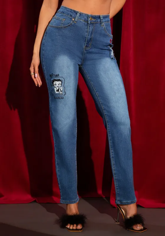 Betty Boop Bombshell Skinny Jean made by Bebe
