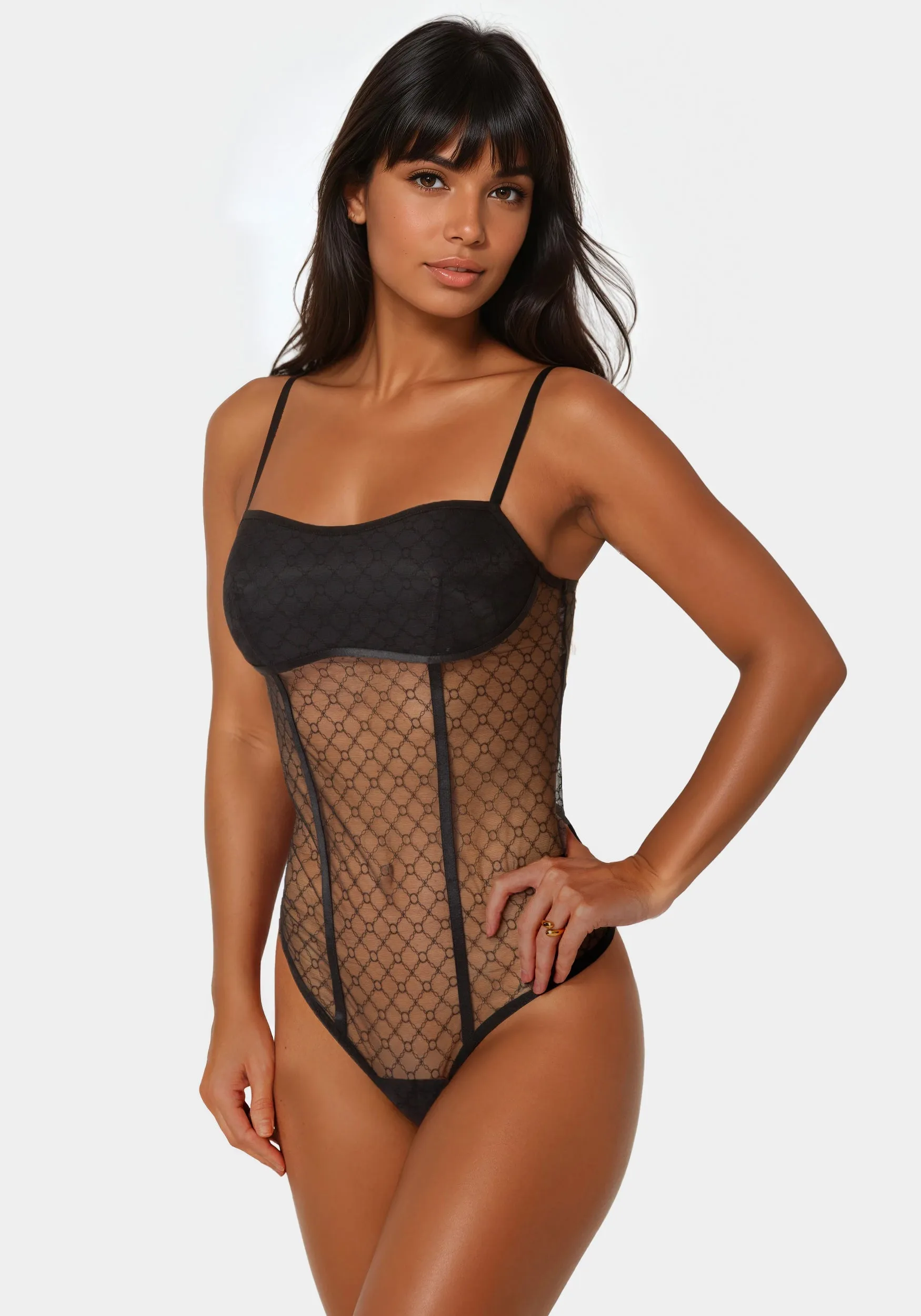 Monogram Mesh + Ity sold by Bebe