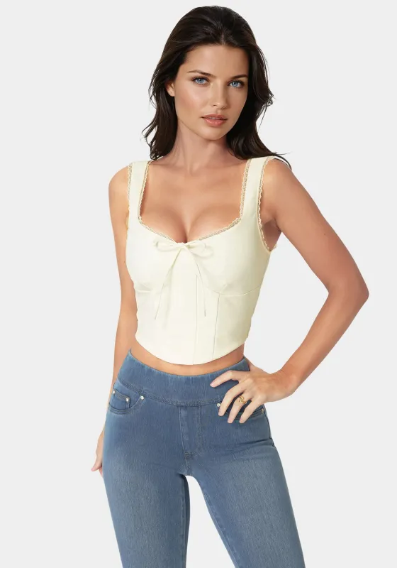 Front Tie Corset Top made by TC