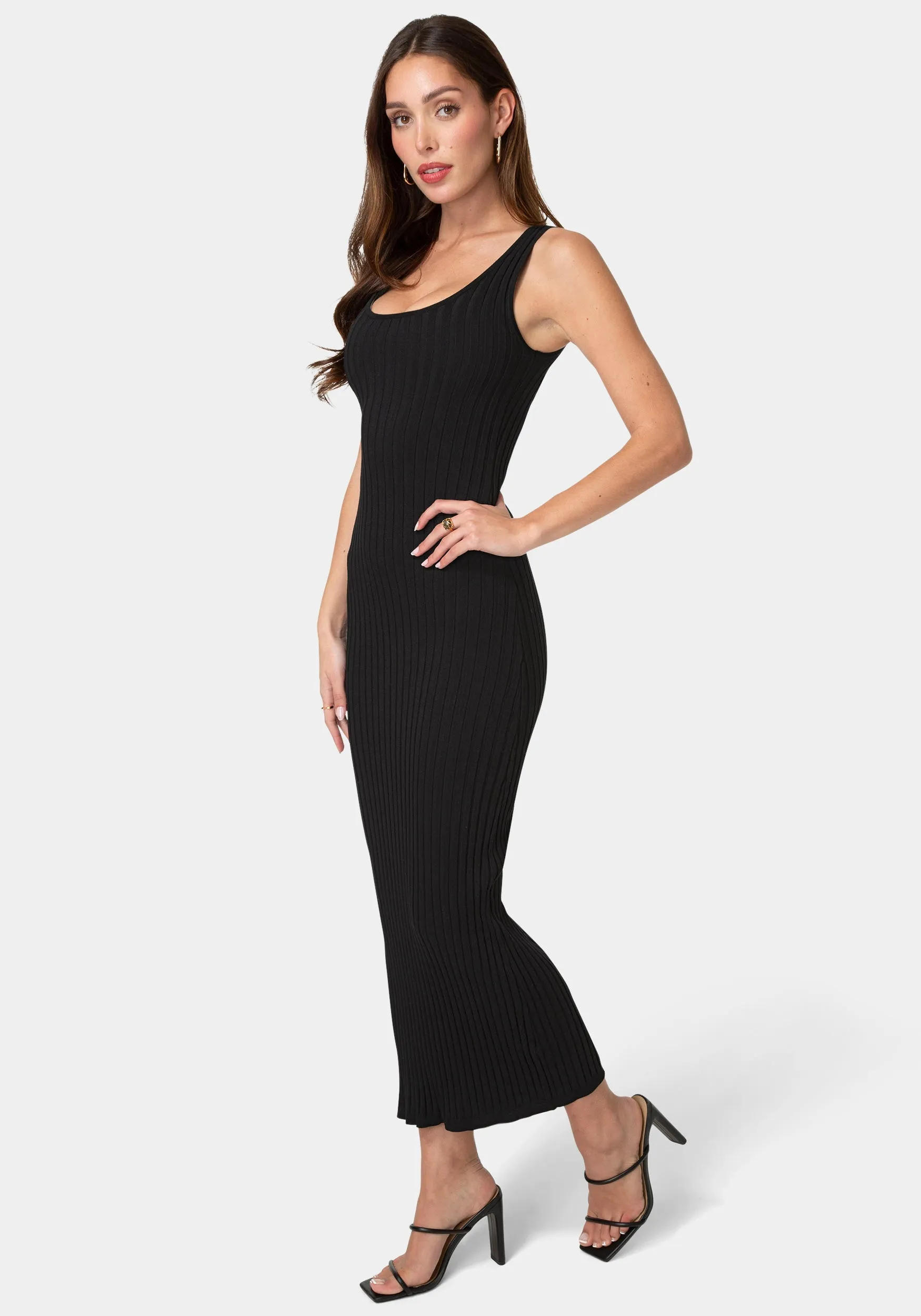 Crochet U-Neck Maxi Dress sold by Bebe product image thumbnail 2