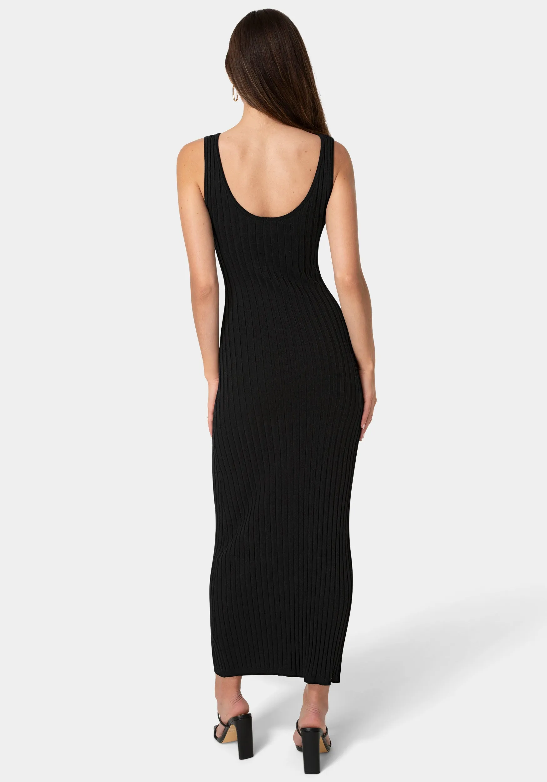 Crochet U-Neck Maxi Dress sold by Bebe product image thumbnail 3