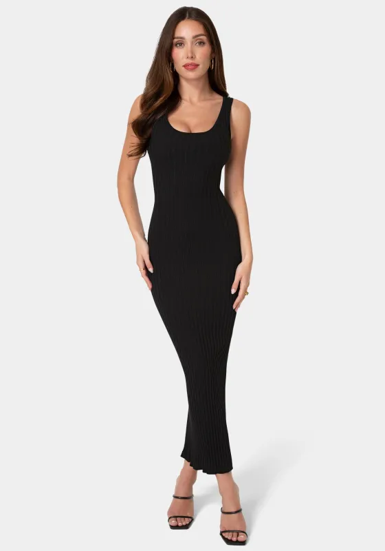 Crochet U-Neck Maxi Dress made by Jump