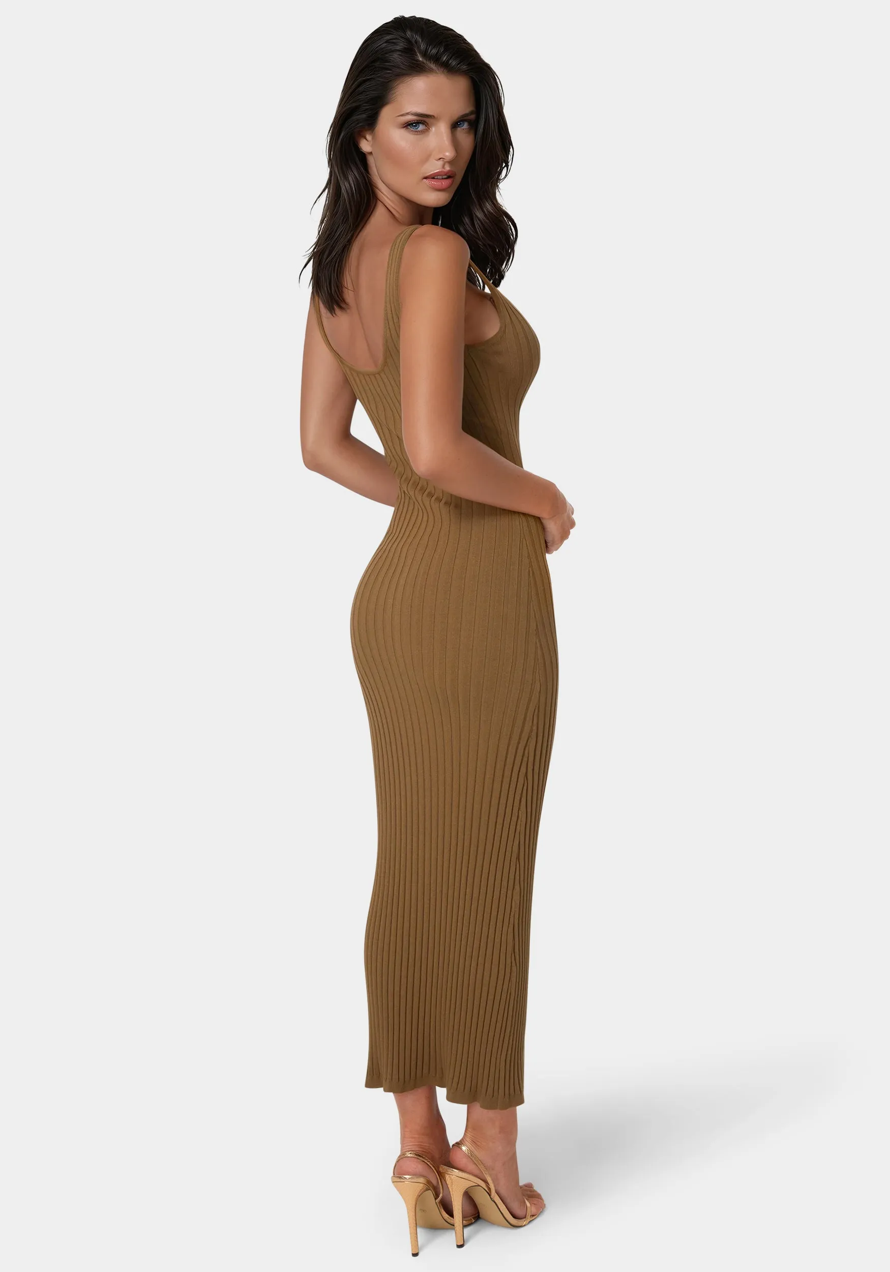 Crochet U-Neck Maxi Dress sold by Bebe product image thumbnail 3
