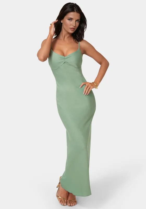 Drape Back Maxi Dress made by Jump