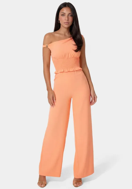 Off Shoulder Wide Leg Jumpsuit made by TC