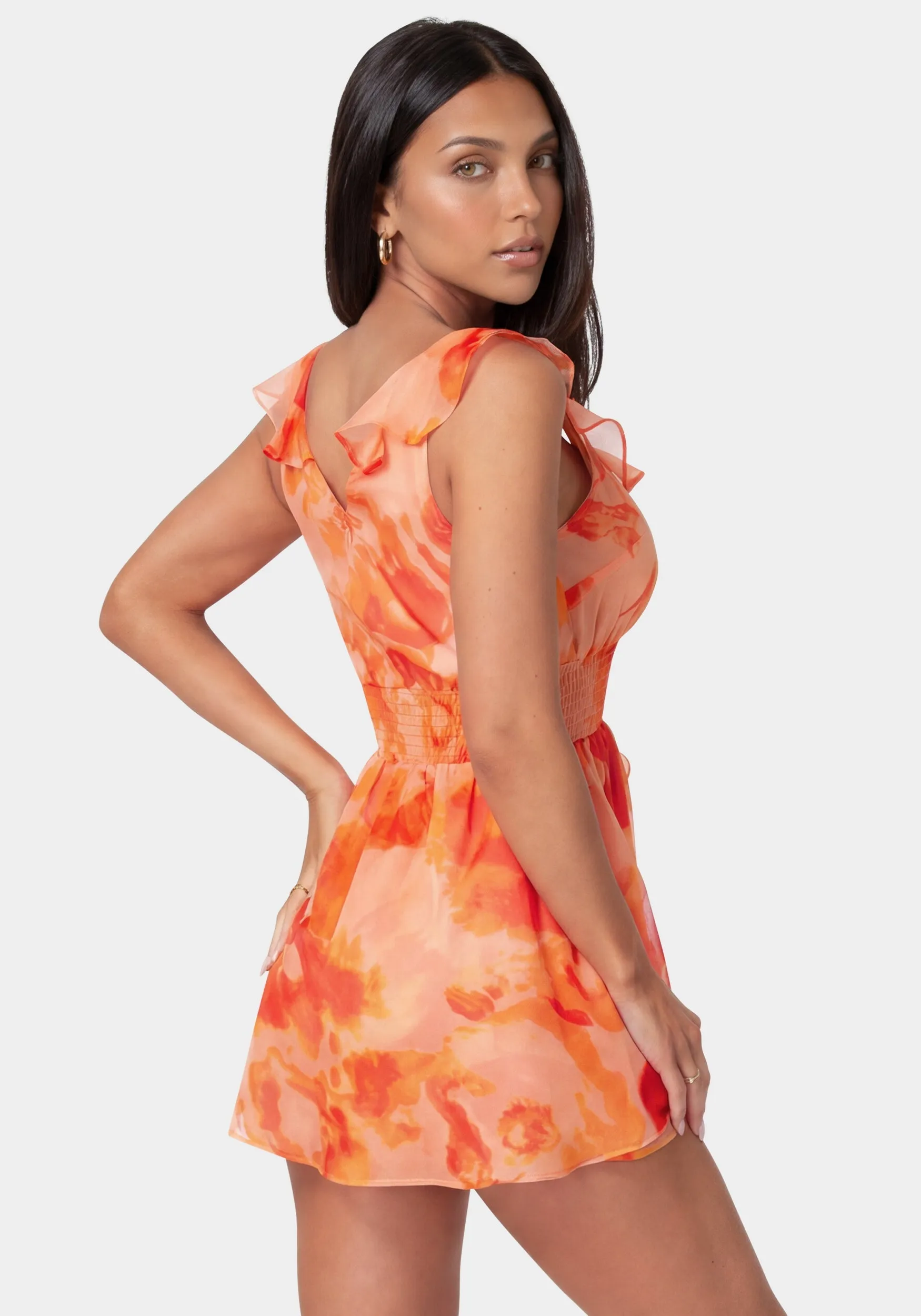 Flowy Romper sold by Bebe product image thumbnail 3