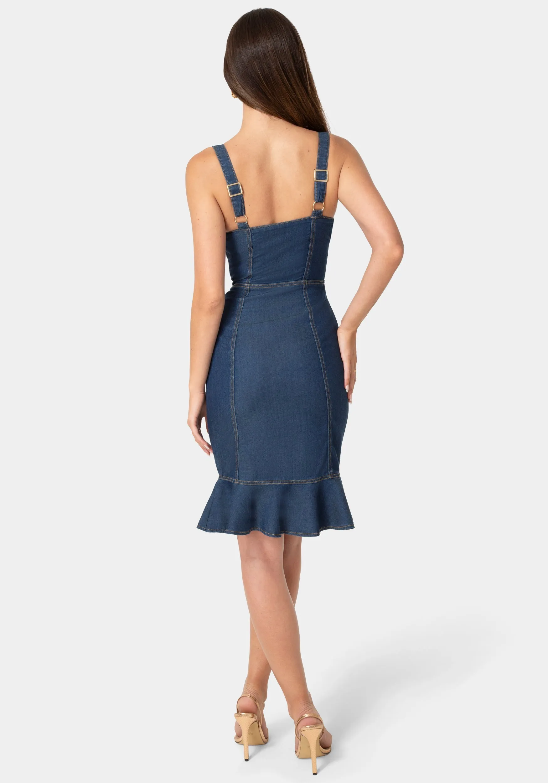 Tencel Midi Dress sold by Bebe product image thumbnail 2