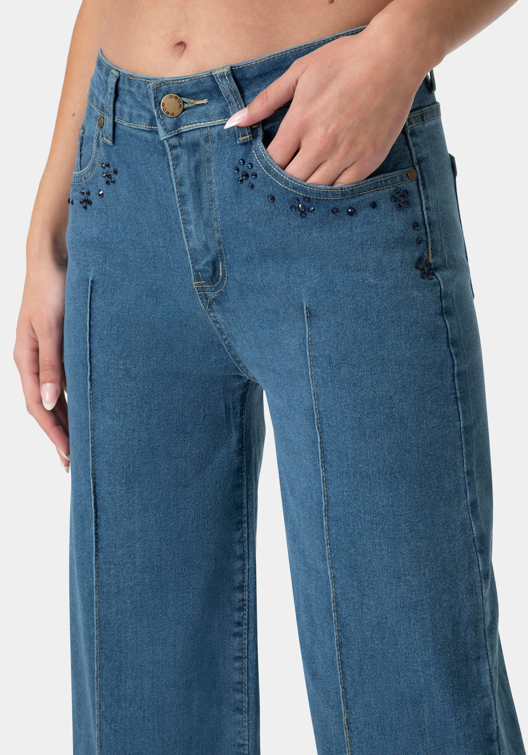 The Jeweled Jean sold by Bebe product image thumbnail 4