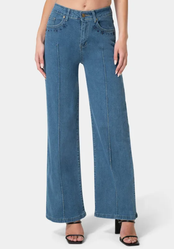 The Jeweled Jean made by Bebe