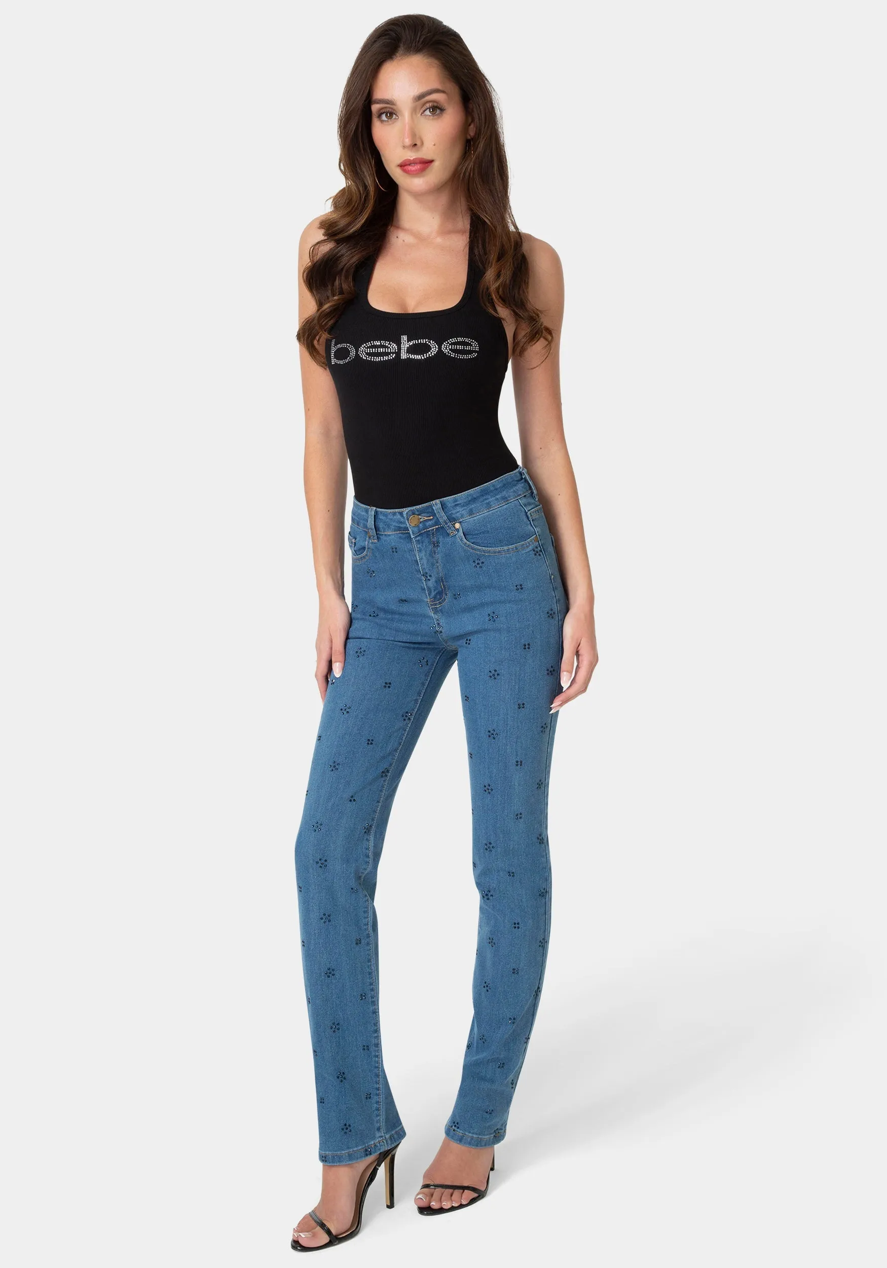 The Rosette Jean sold by Bebe product image thumbnail 2
