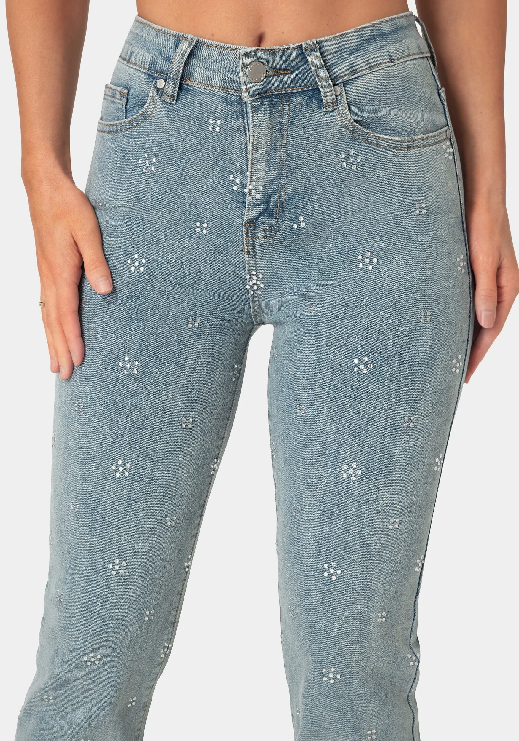 The Rosette Jean sold by Bebe product image thumbnail 4