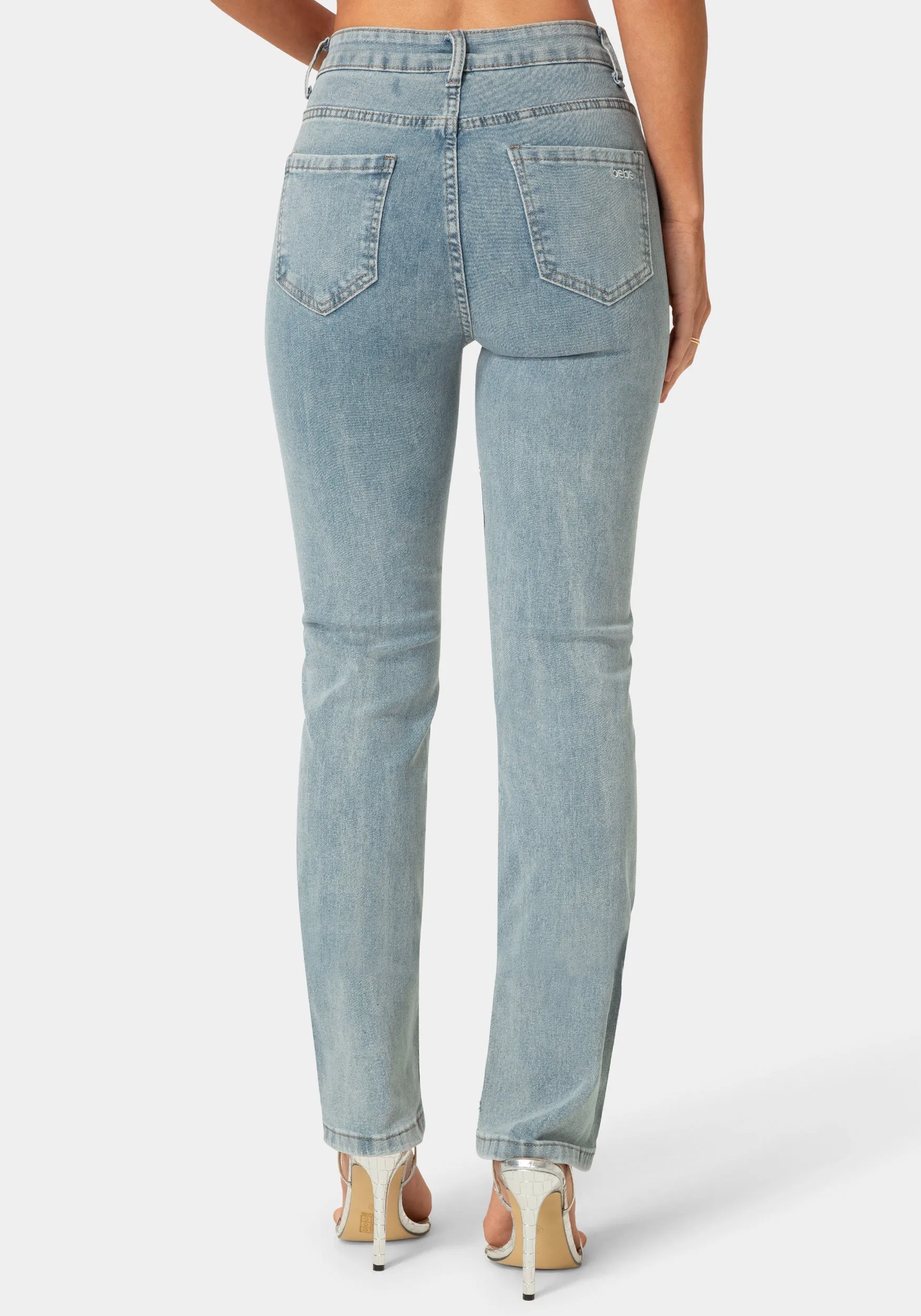 The Rosette Jean sold by Bebe product image thumbnail 3