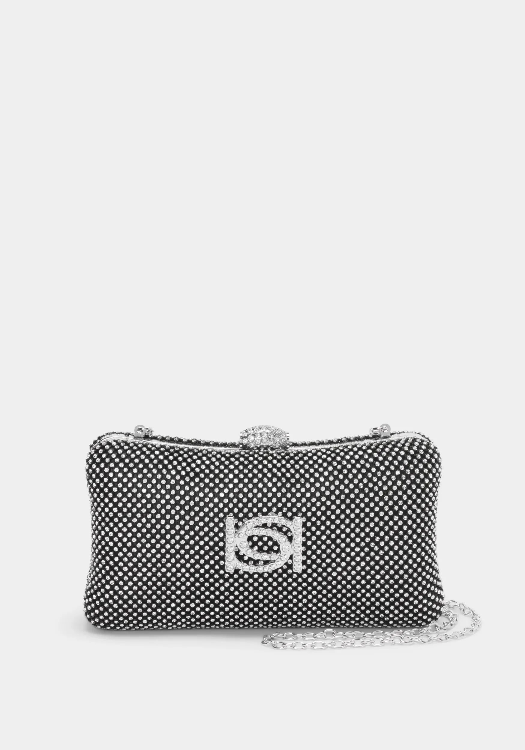 Dianna Hardshell Diamond Clutch sold by Bebe