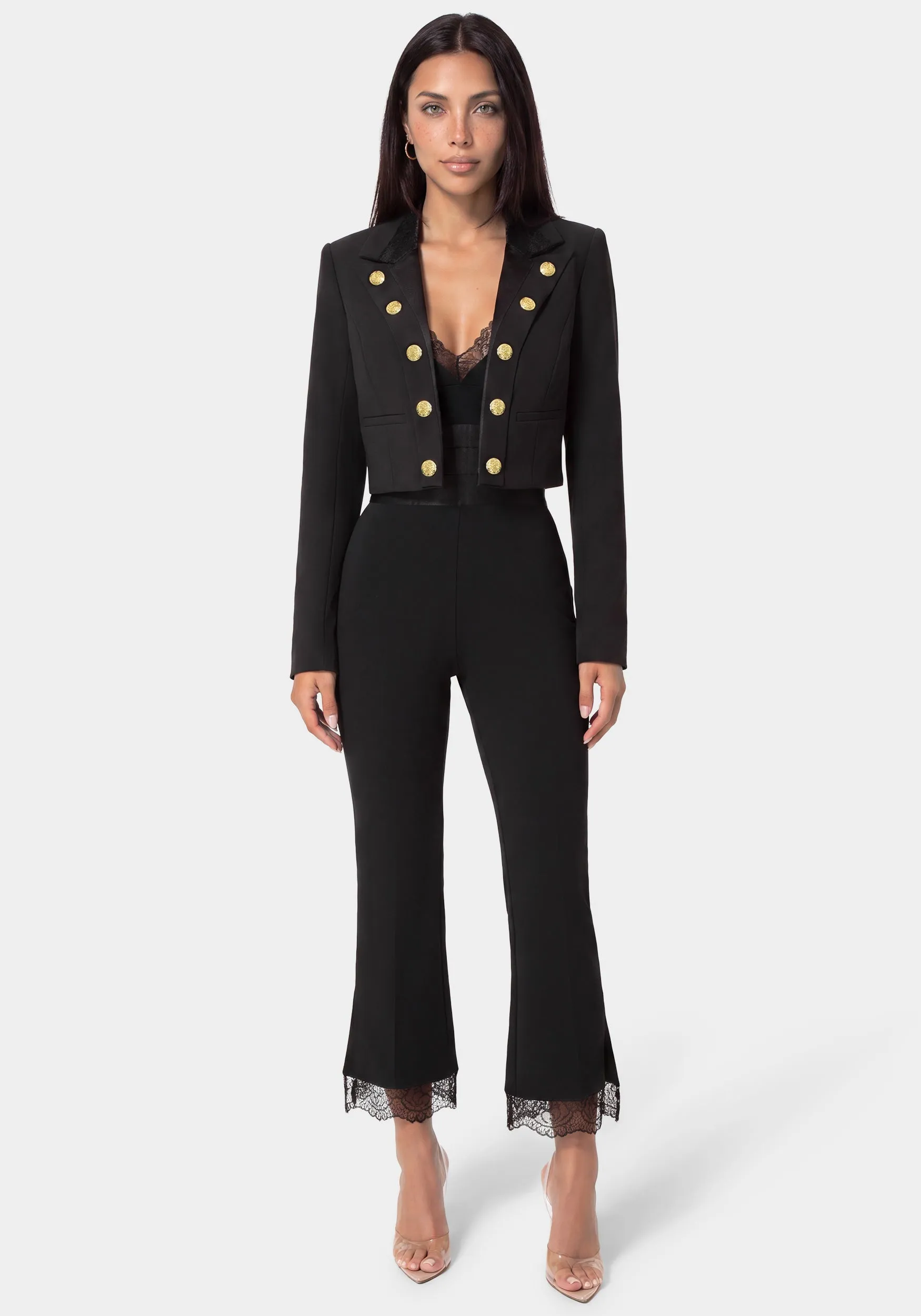 Romantic Lace Jumpsuit sold by Bebe product image thumbnail 5